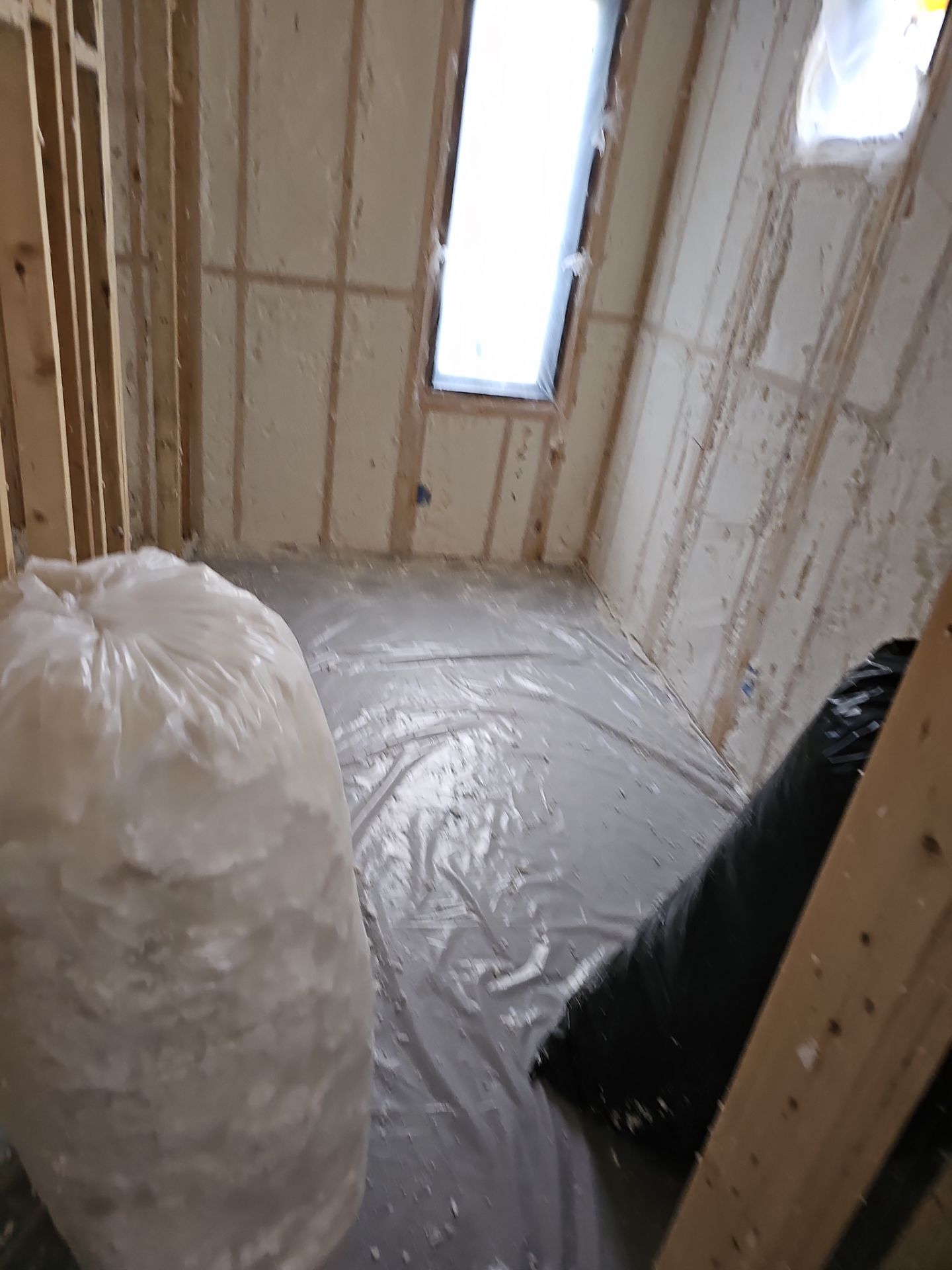 Spray Foam Insulation using open cell spray foam by NYS Foam & Energy