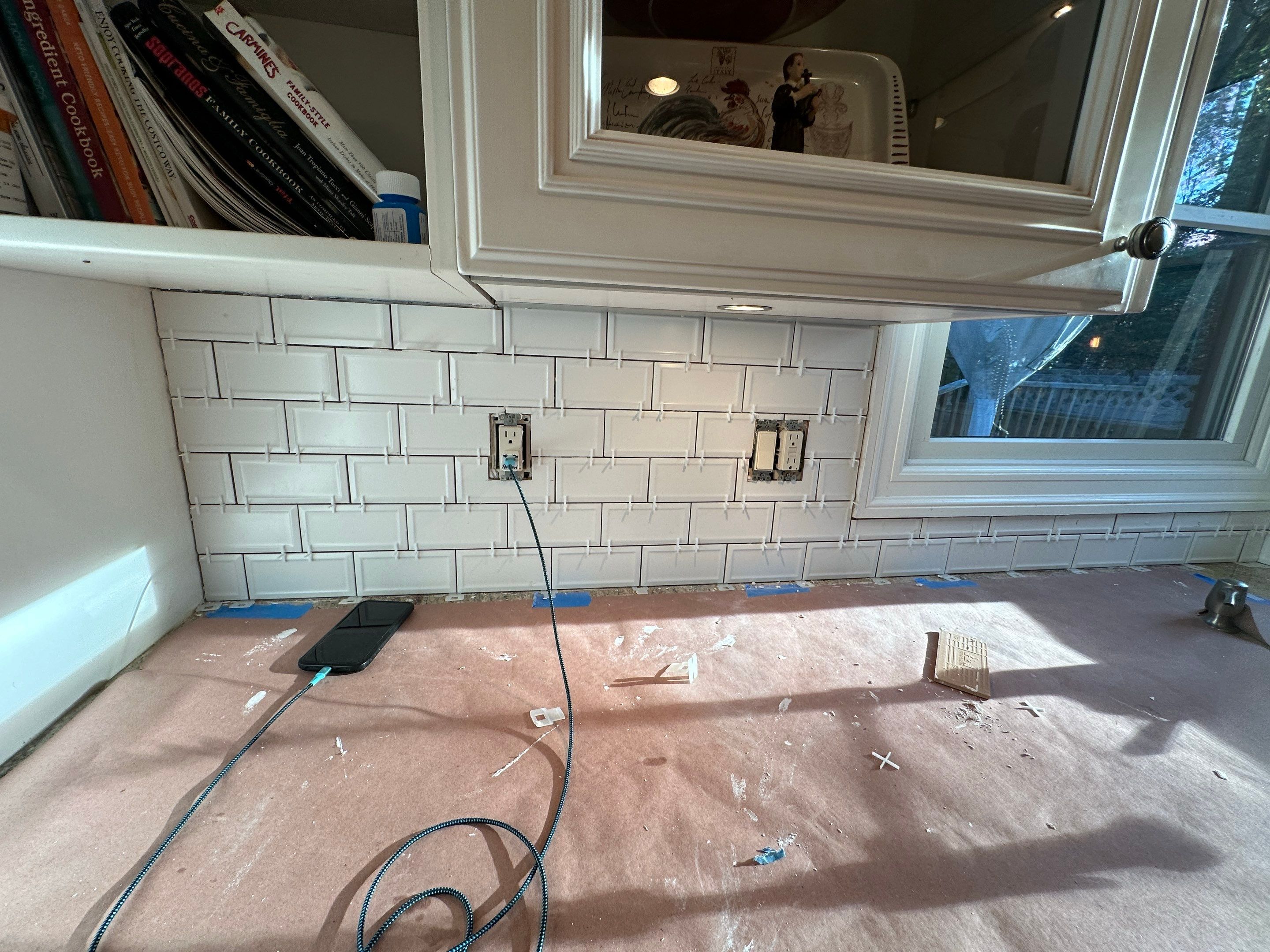 Window Installation /Backsplash Installation by Home Concepts Construction