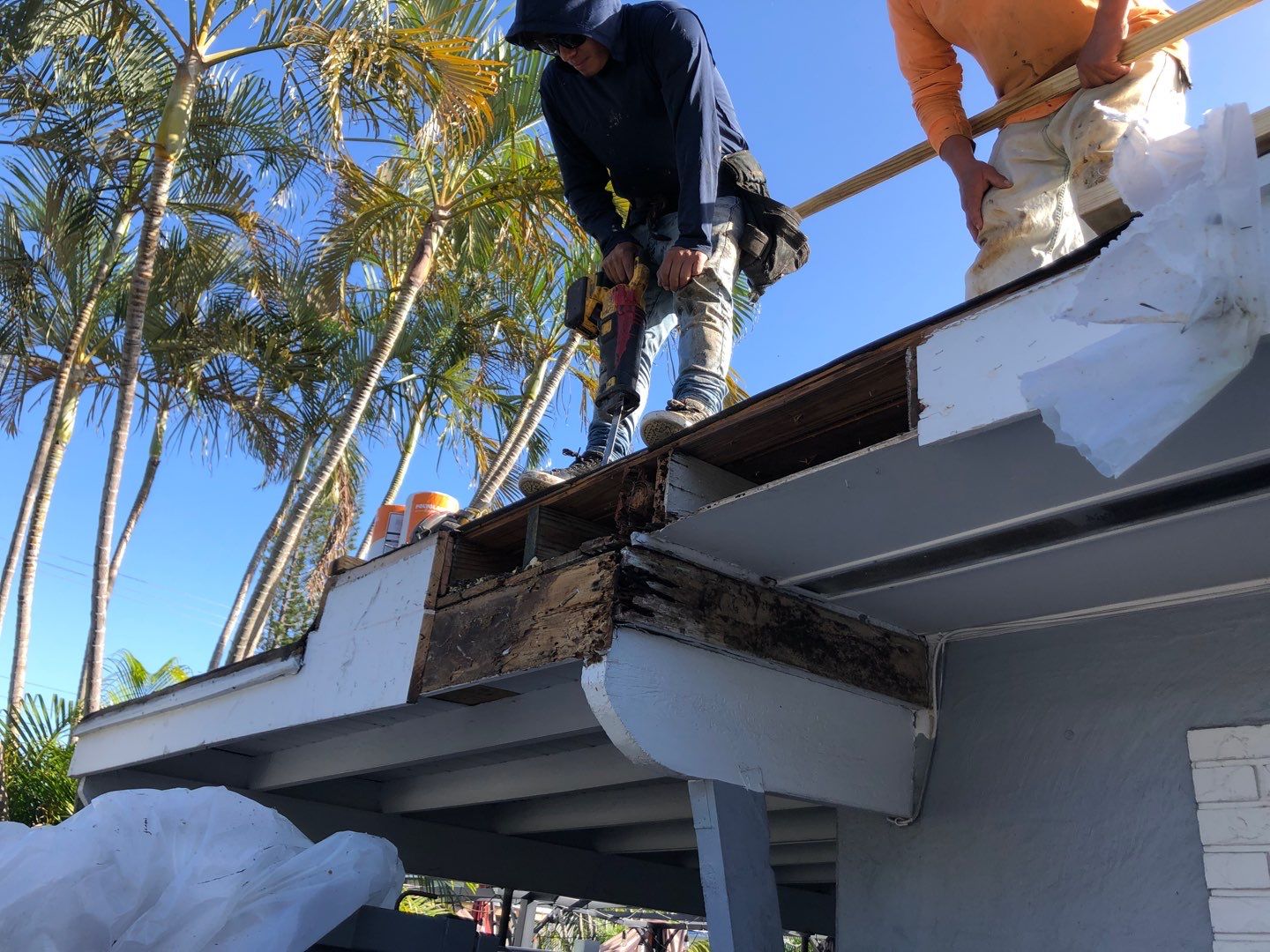 Residential Re-Roof using Polyglass Self-Adhered Flat Deck by First Due Roofing
