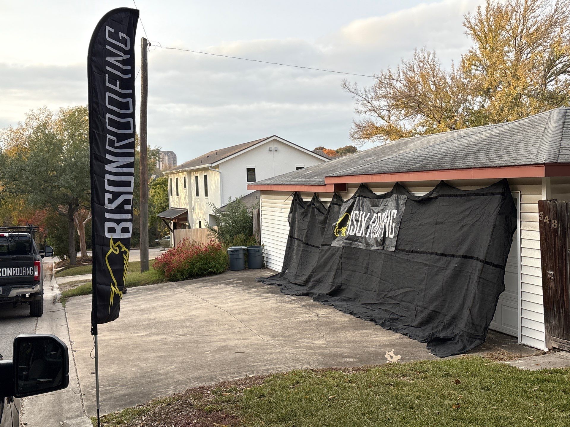 Residential Roof by Bison Roofing  