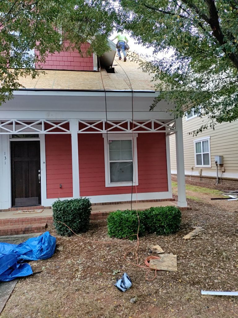 Residential Roofing Installation using Owens Corning by Inspector Roofing and Restoration
