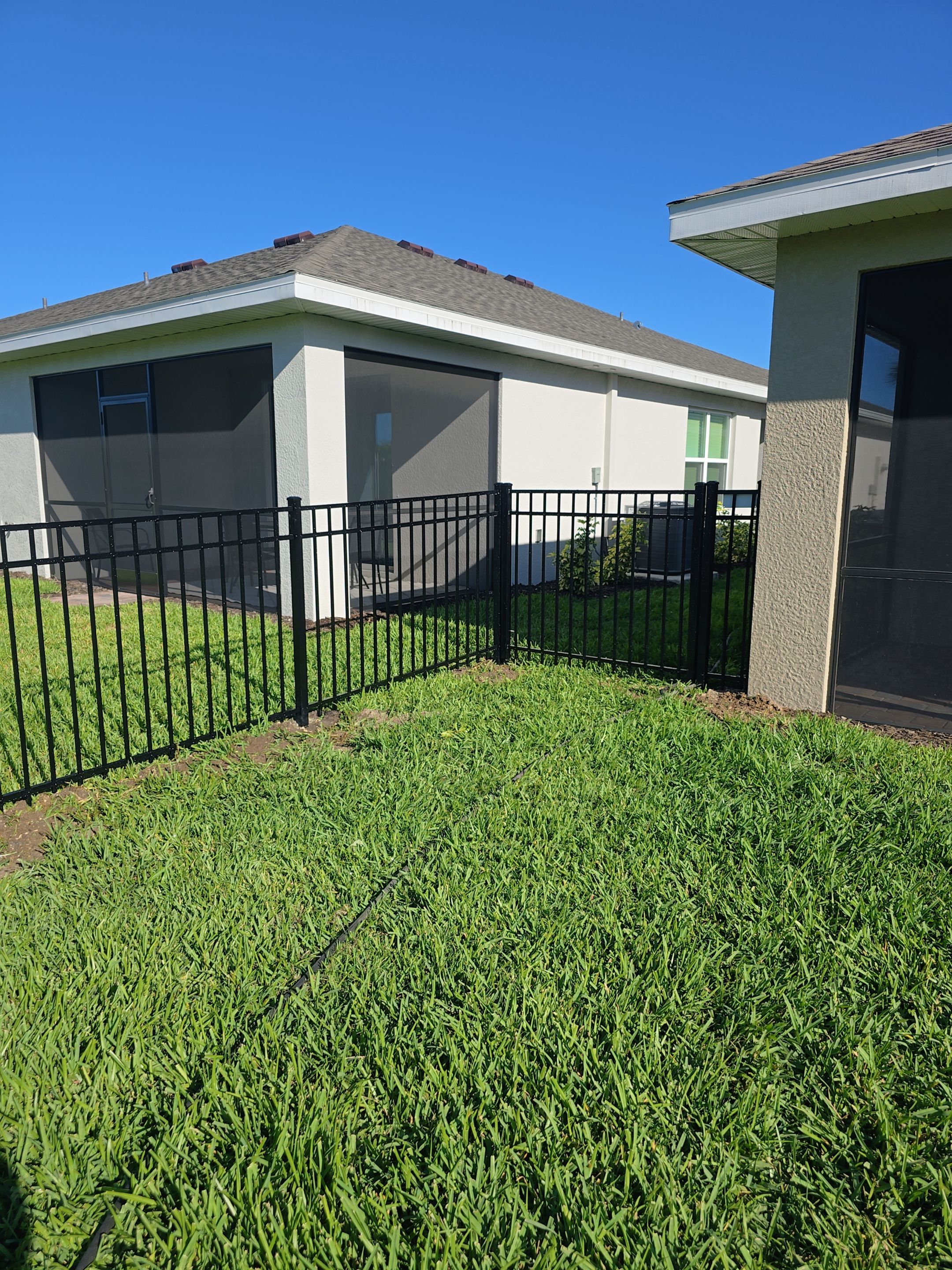 Aluminum Fence in Cove at West Port by True Fence LLC