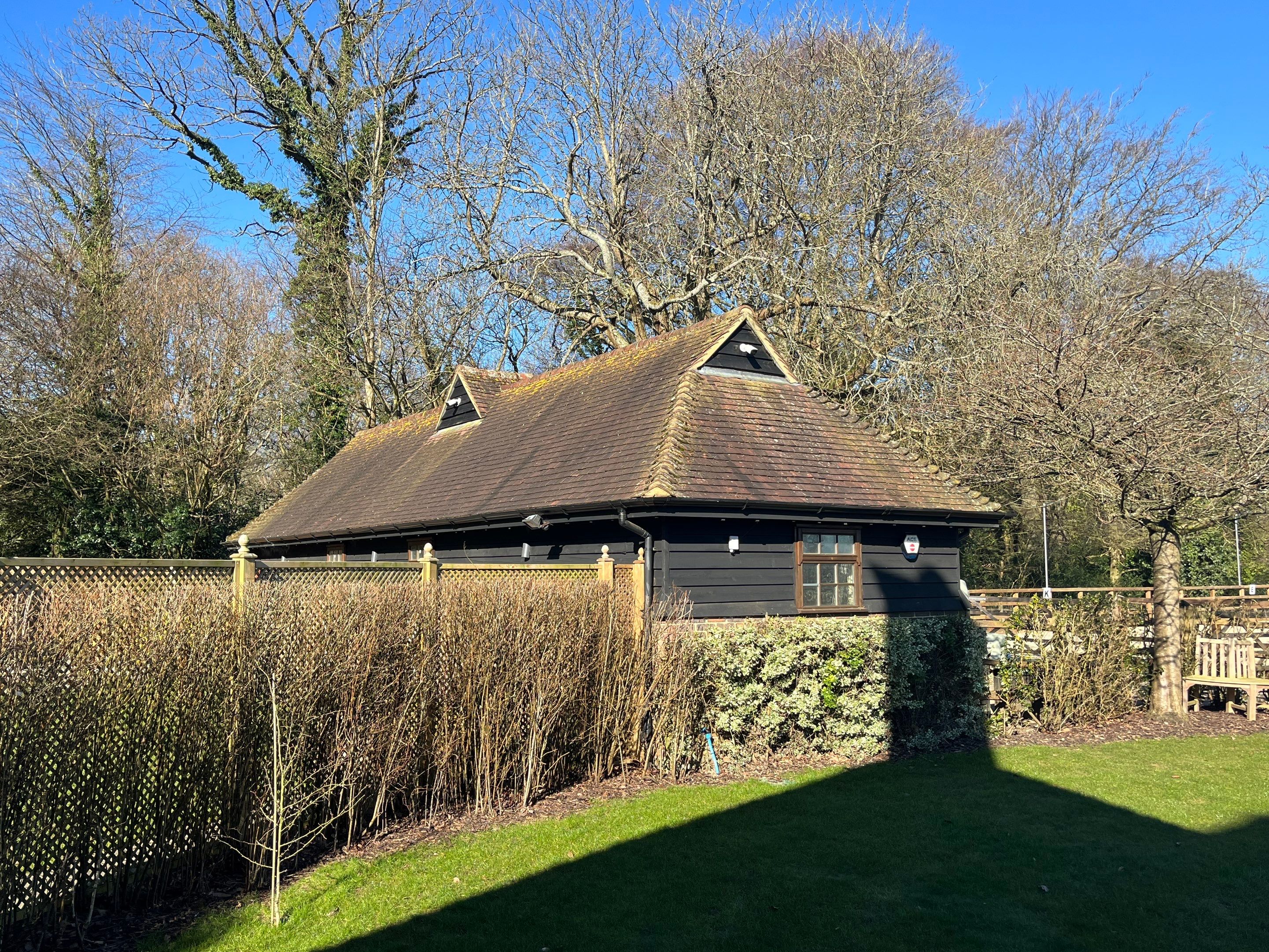 Roof Clean - Patio Clean using 18inch Whirlaway FSC by Ges Exterior Cleaning ltd