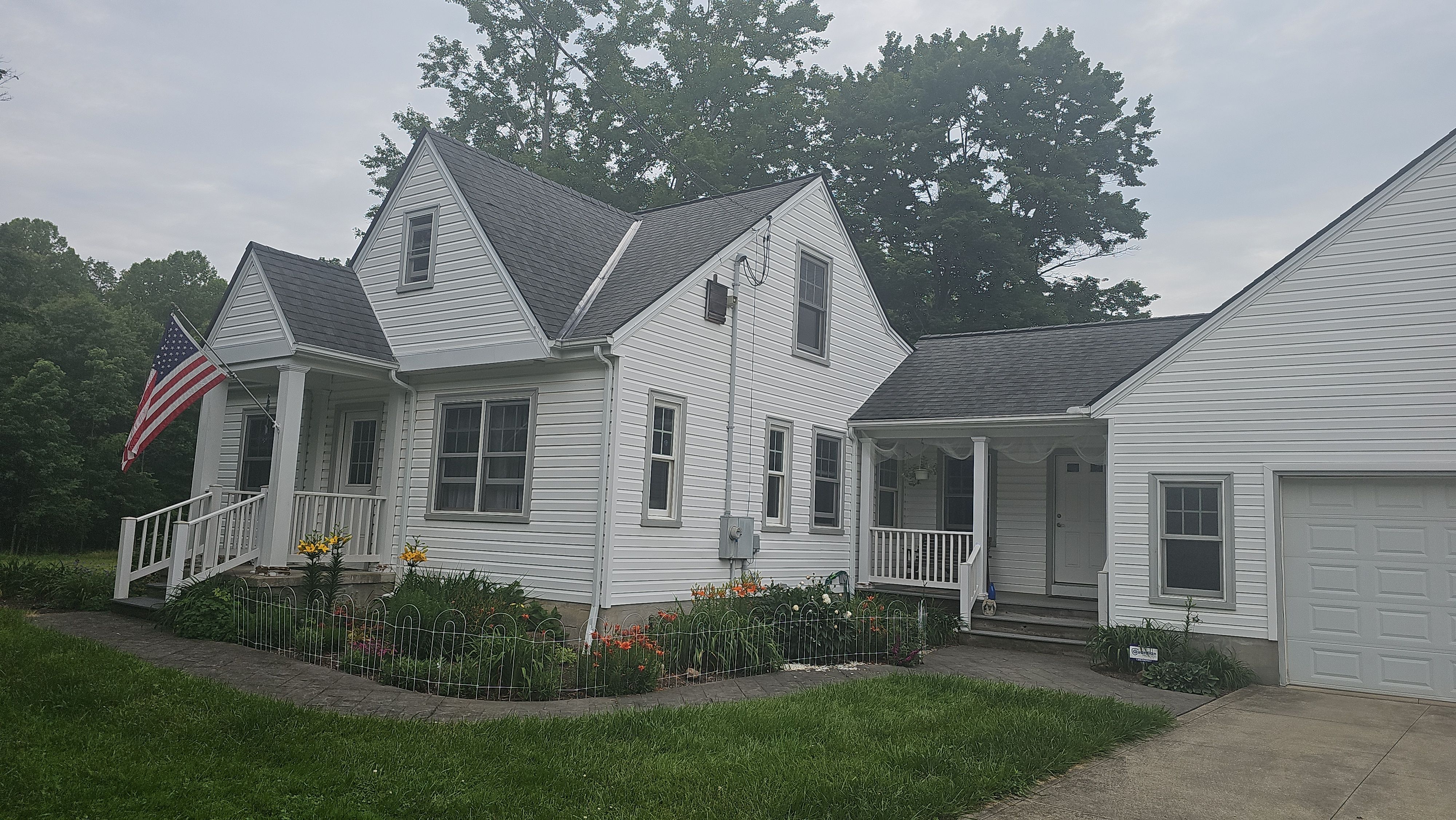 Atlas Pinnacle, Color, Coastal Granite, Drip Edge, Color, Black by Eagle Eye Roofing