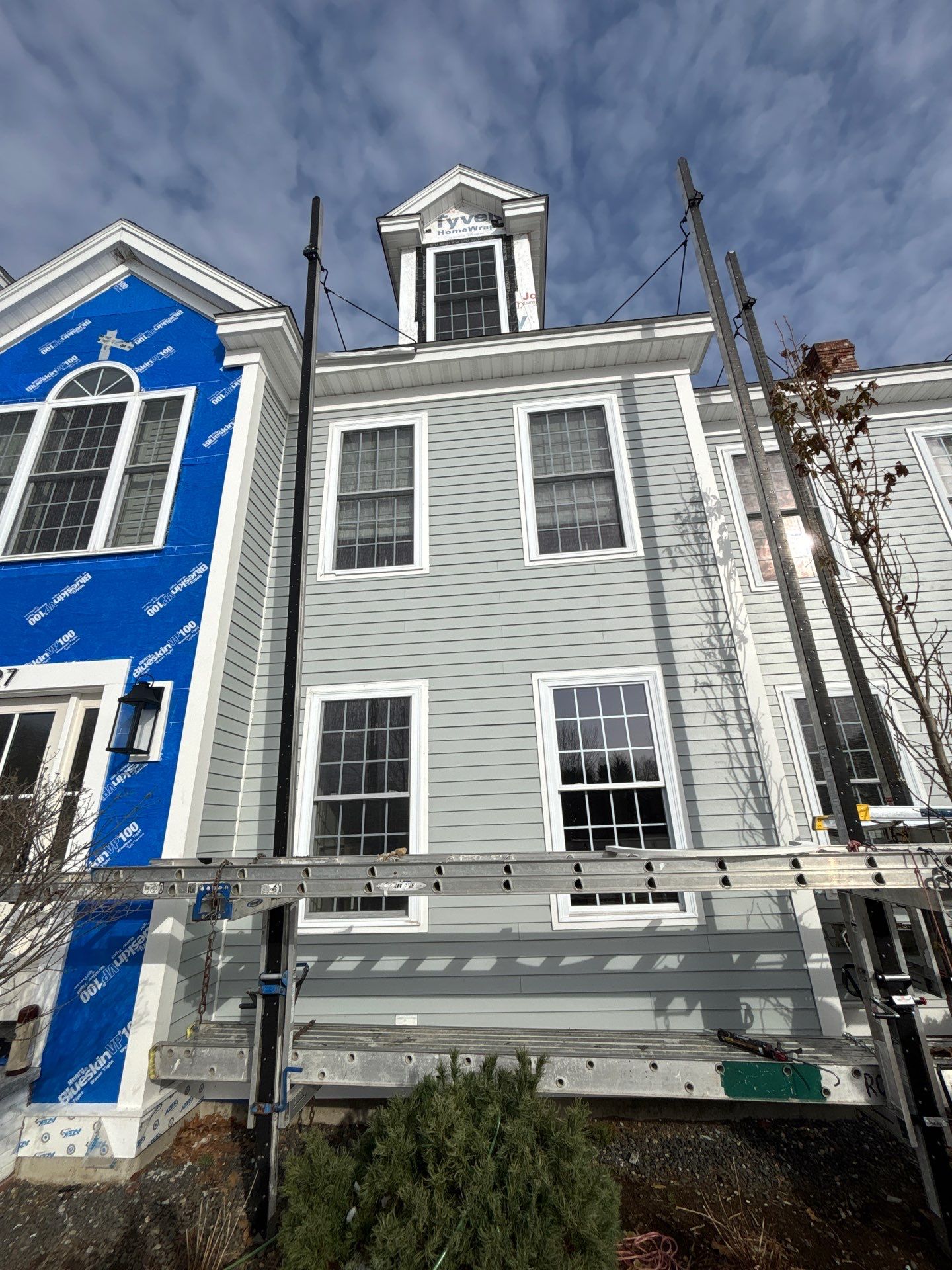 Complete Home Renovation with James Hardie® Clapboard & Shake Siding and Custom PVC Trim by Sensible Home Solutions
