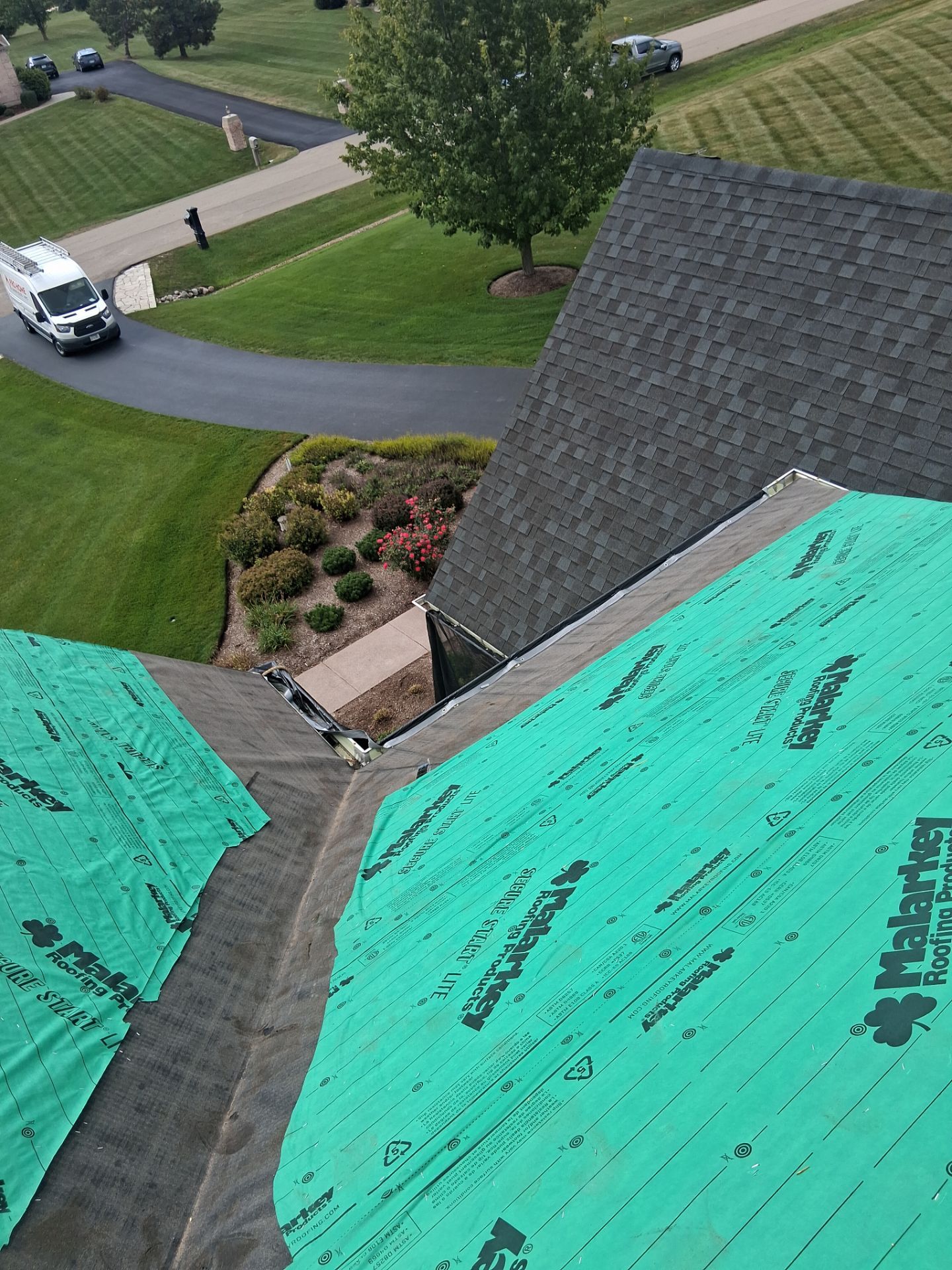 Full Roof Replacement with Malarkey Architectural Shingles in Saint Charles by Pro Home Services Inc