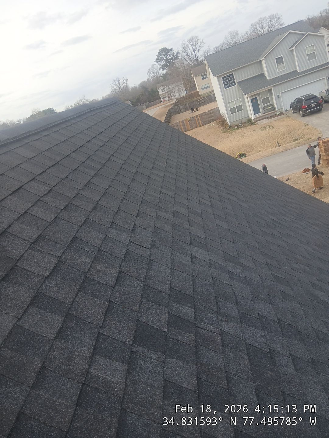 FORTIFIED Roof Installation in Jacksonville NC | CertainTeed Landmark AR Charcoal Black Shingles by RGR Construction and Roofing, LLC