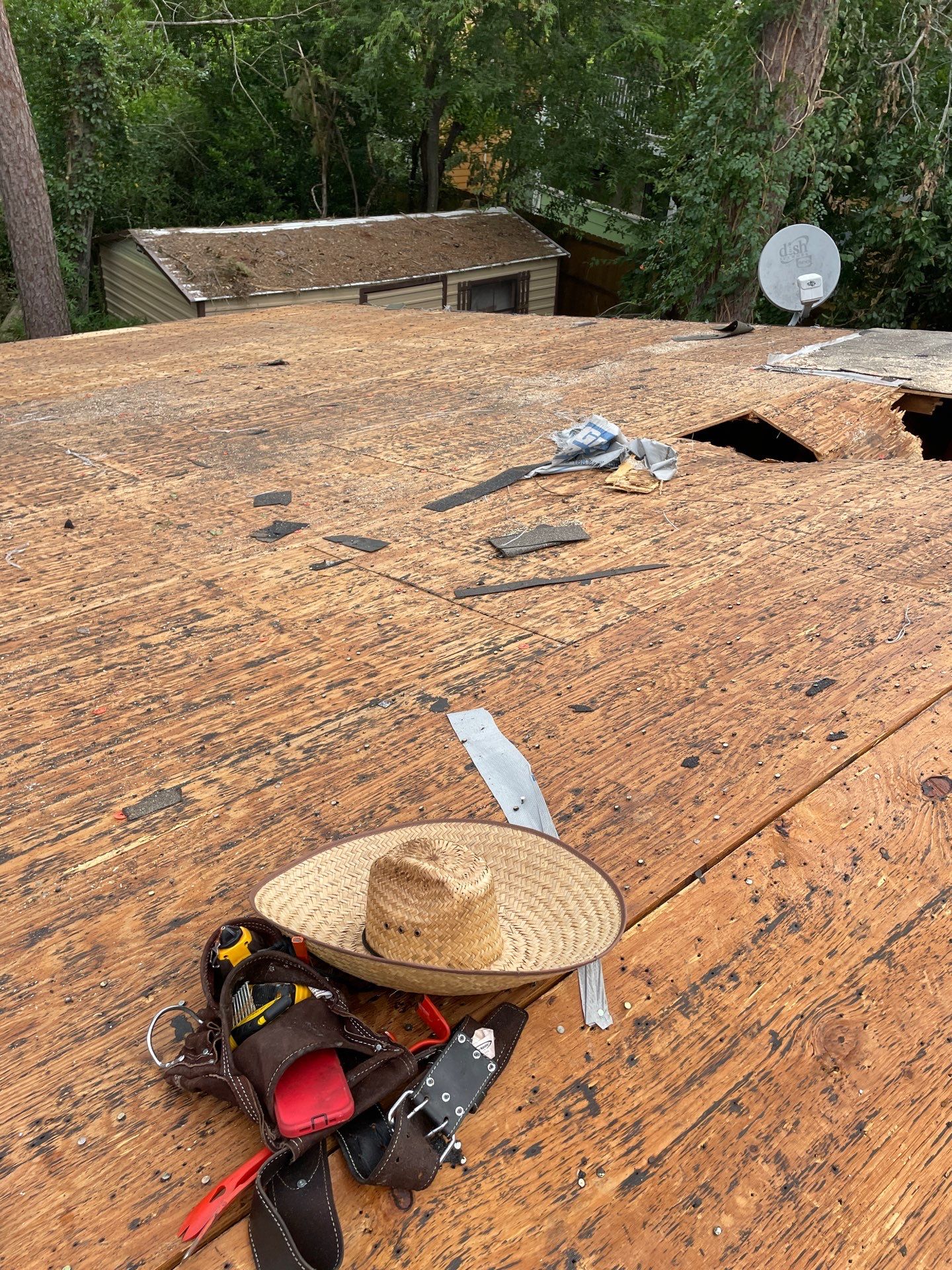 Residential Roofing Installation using Owen's Corning Duration (Lifetime) Shingles by Roof Repair Company