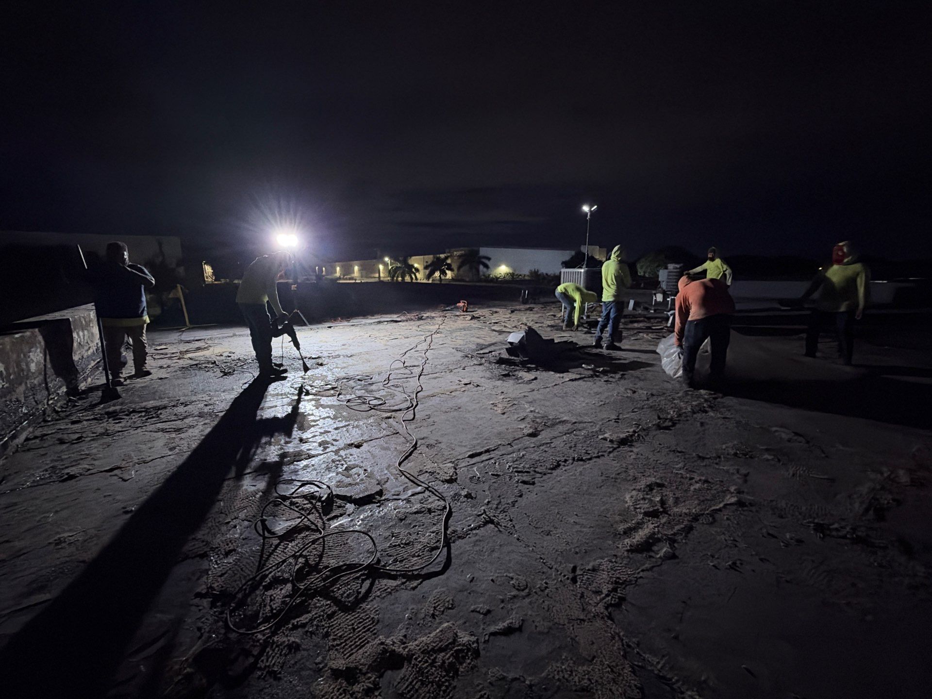 Fort Lauderdale Commercial Roof Restoration with Spray Foam Coating by Roof King LLC