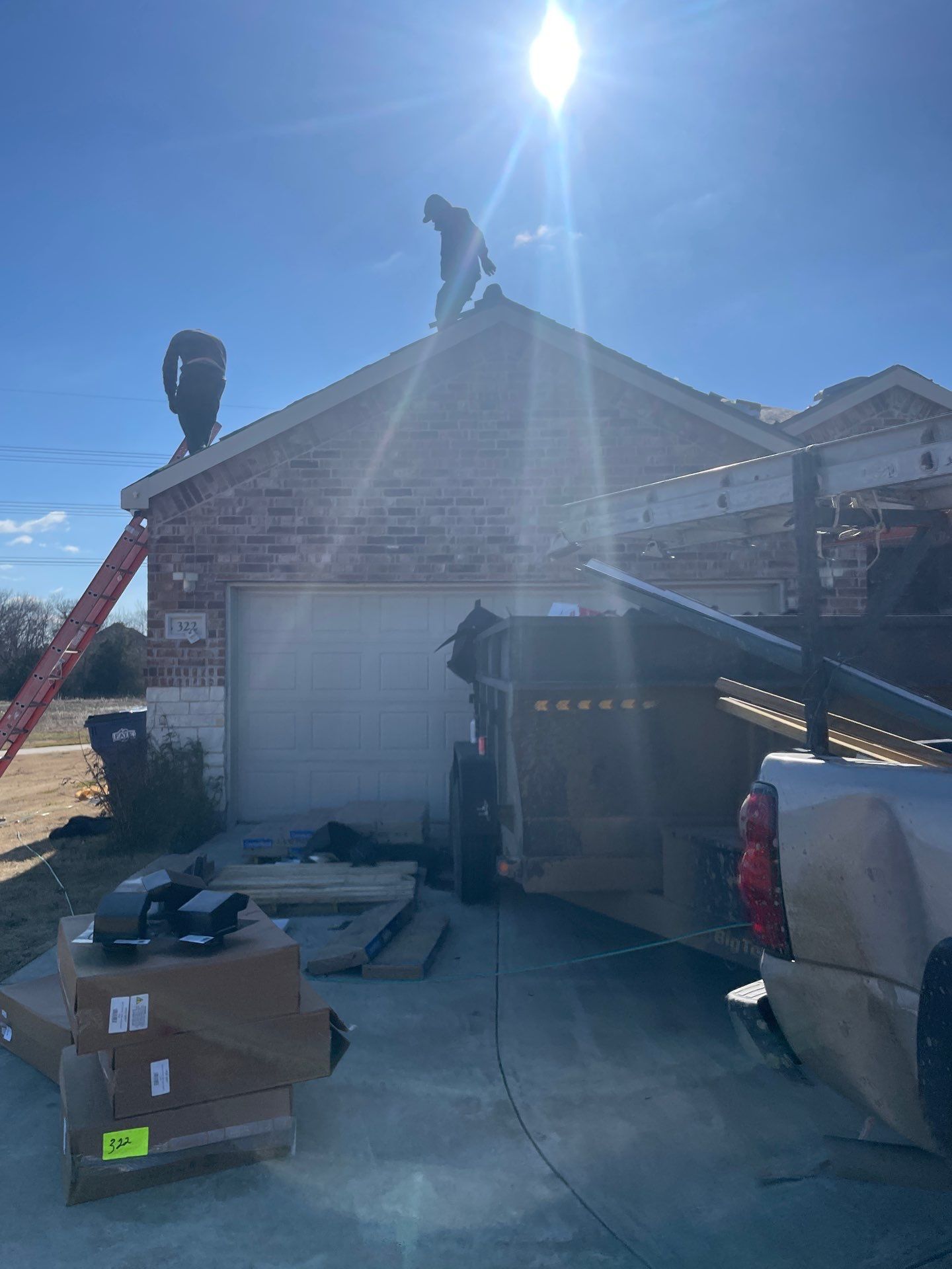 Project in Fate by Rhino Roofing and General Contracting, LLC
