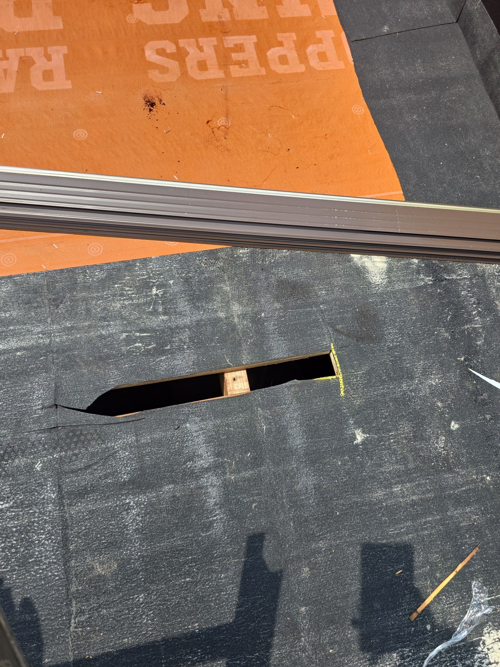 Residential Roofing Installation using GAF TImberline HDZ Hickory by Rainstoppers Roofing