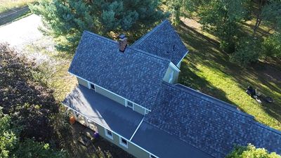 Atlas Pinnacle, Color, Coastal Granite, Drip Edge, Color, Black