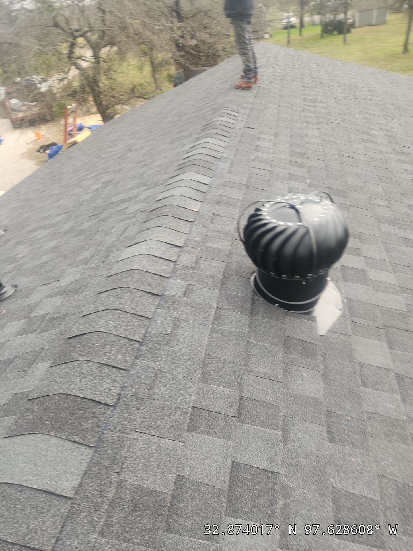 Project in Weatherford by Lonestar Roofing and Restoration LLC.