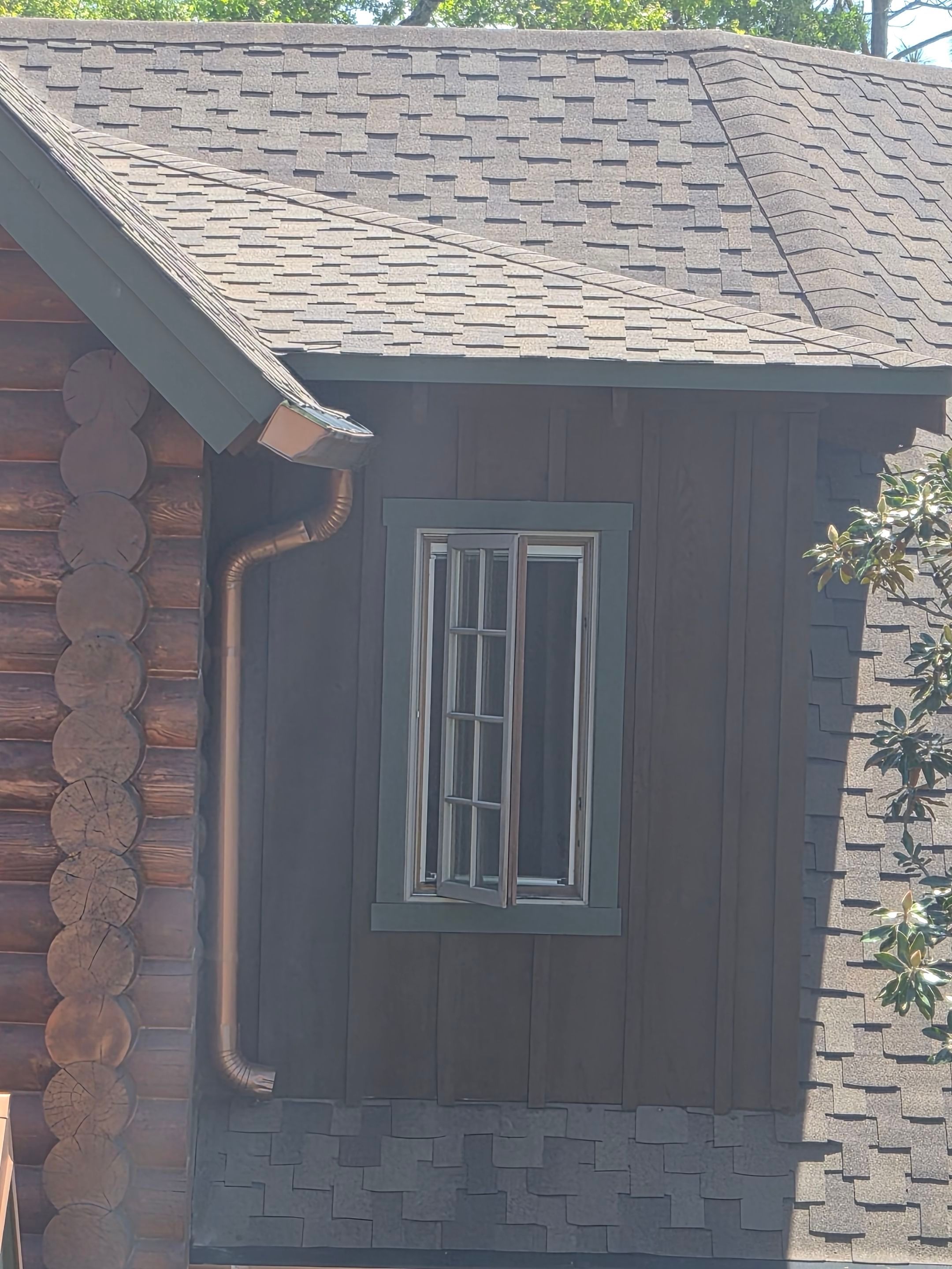 A Complete Exterior Refresh for a Custom Log Home & Property in Alba, Texas by Quality Coats Painting