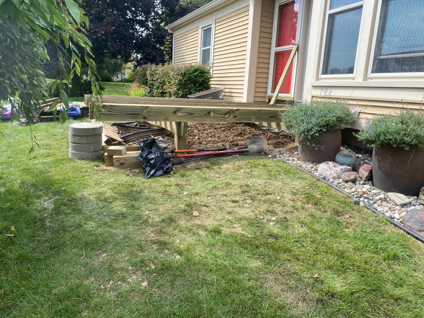 Trex Decks on a Condo by Acme Exteriors
