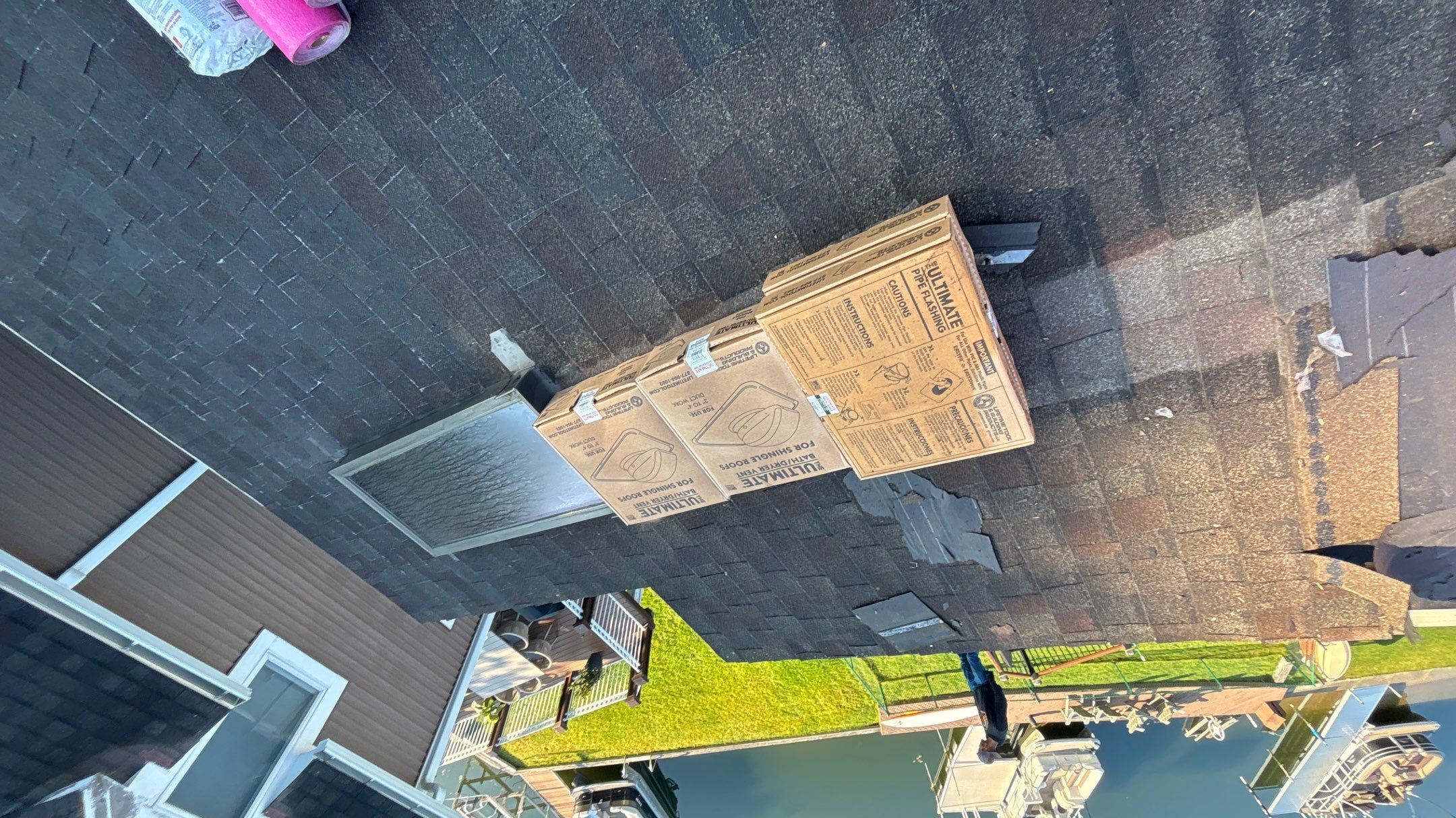 Roof Replacement using Owens Corning Onyx Black by 180 Contractors