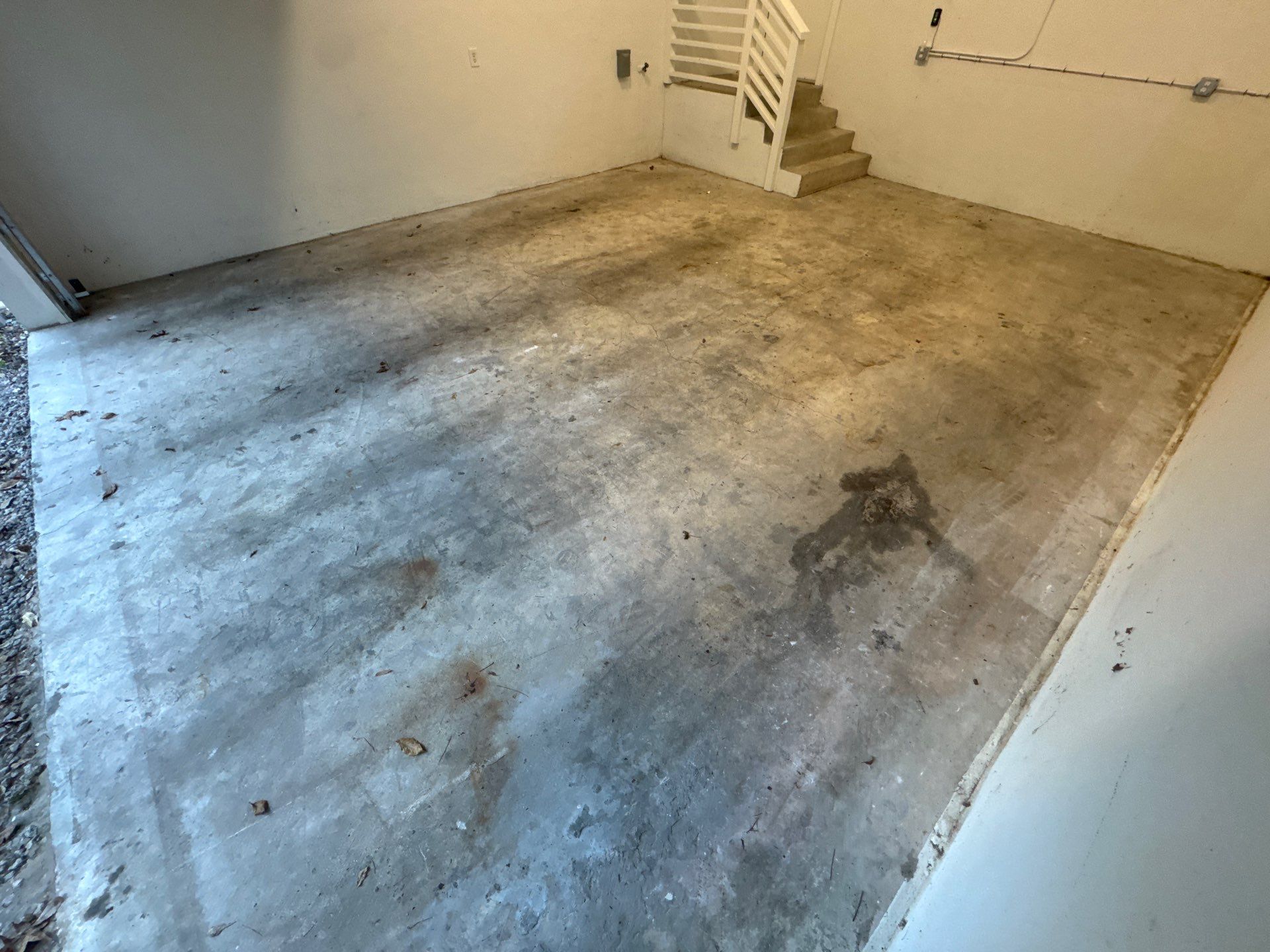 Entry and Garage in Gainesville, FL inSlate Stone by Cross Creek Concrete Coatings