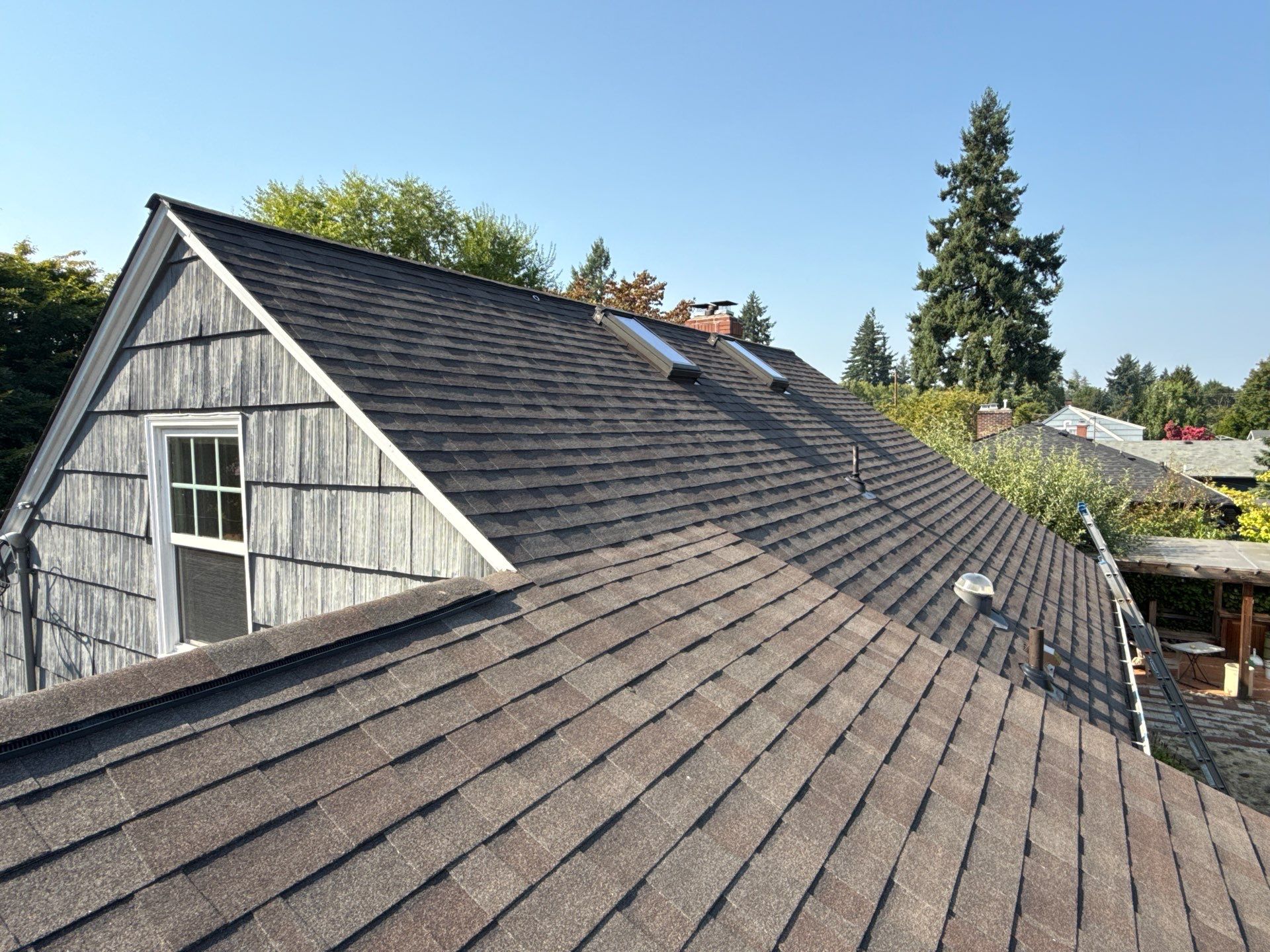 Project in Portland by Tom Leach Roofing