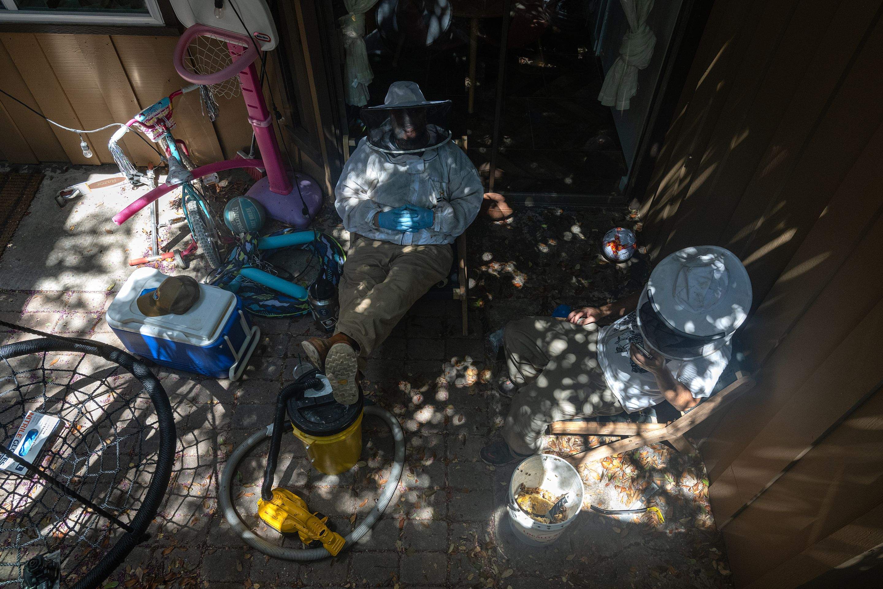 Condo Patio by Rockwall Honey Bee Company