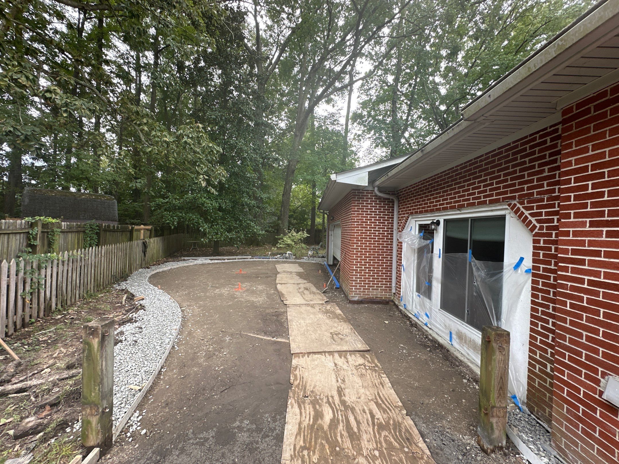 Project in Virginia Beach by Sam The Concrete Man Virginia Beach