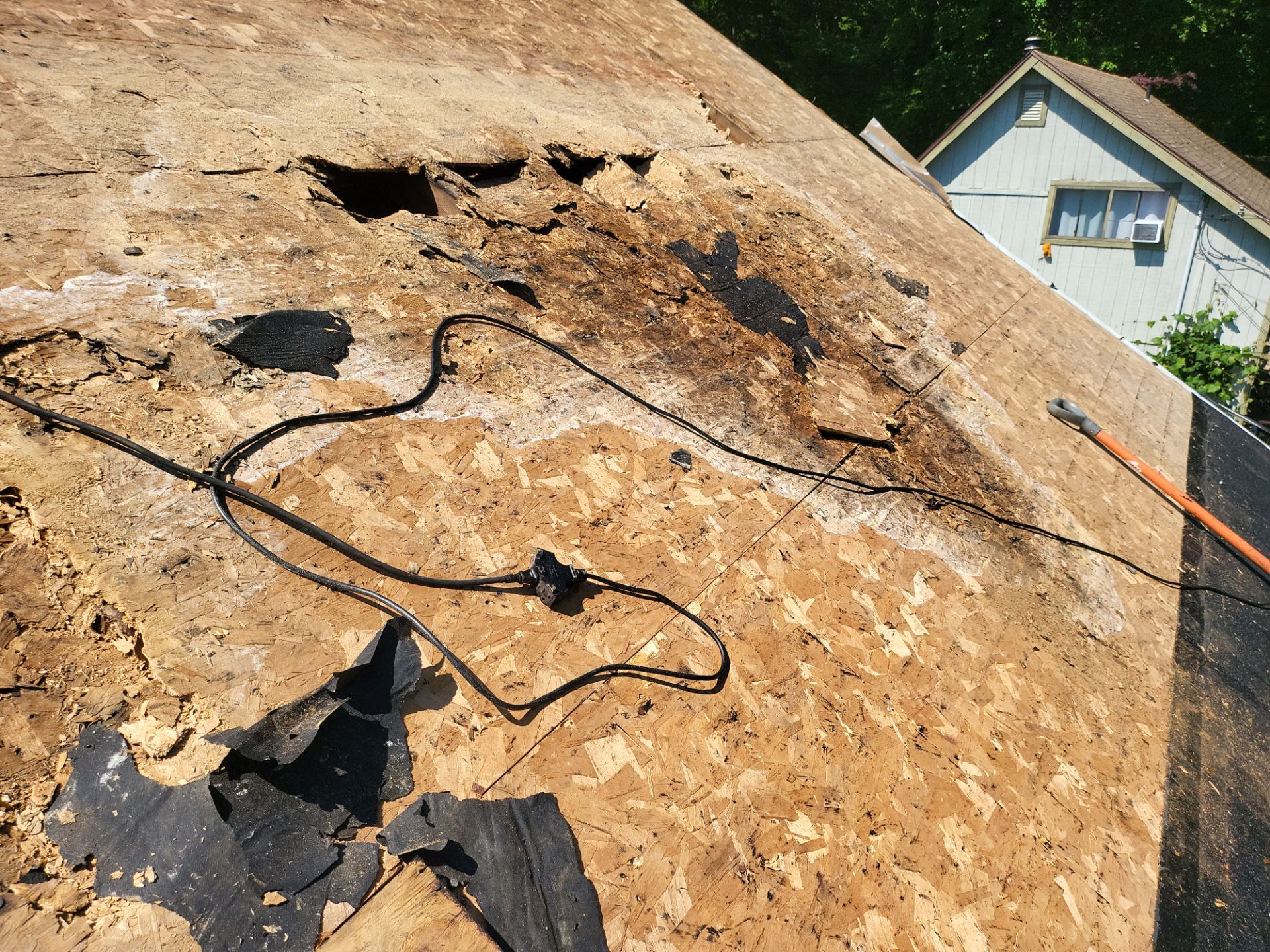 Residential Roofing Installation using Owens Corning TruDefinition Duration - Estate Gray by A Plus Exterior