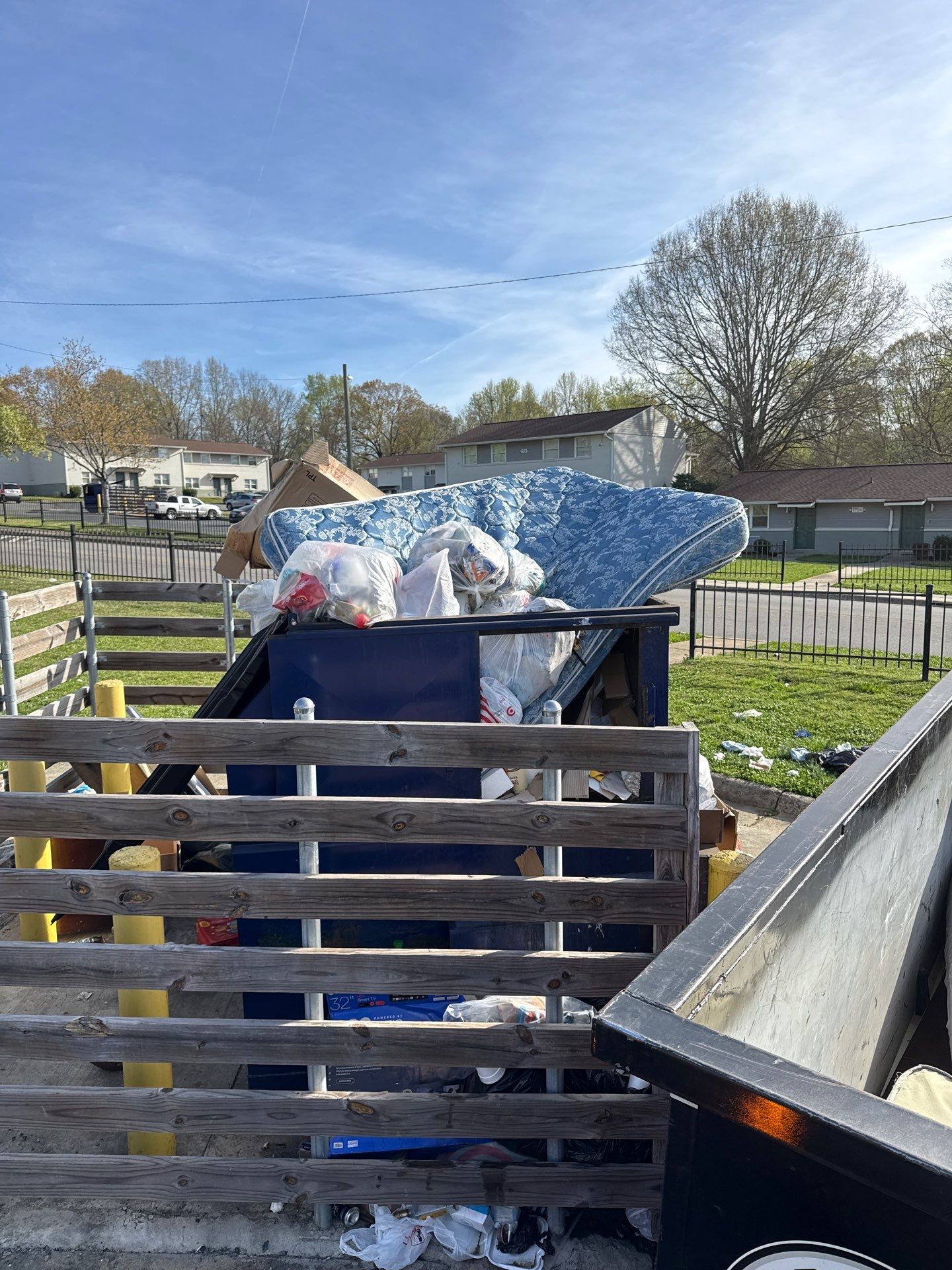 Monthly Apartment Clean Up by Badger Hauling