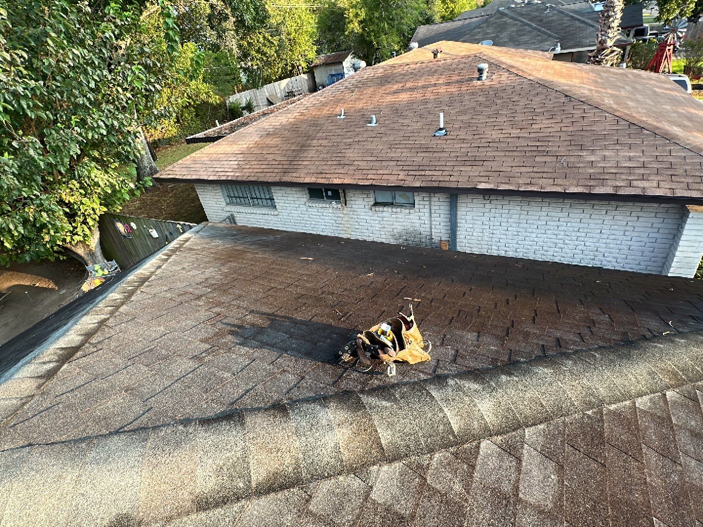 Residential Roofing Installation using Owen's Corning Duration (Lifetime) Shingles by Roof Repair Company
