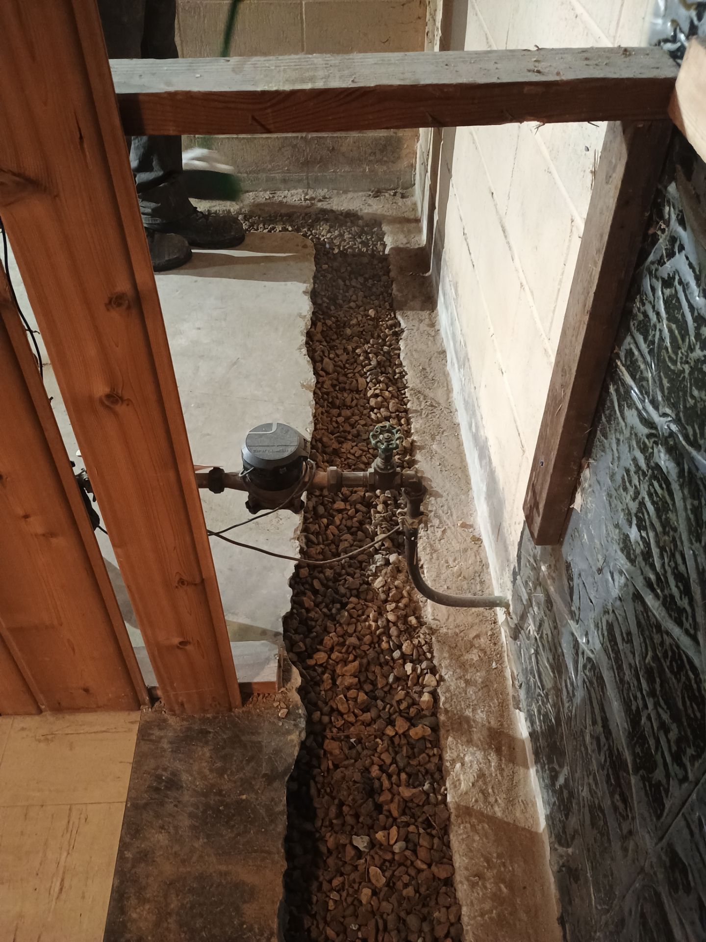 Helping Dan Get Going on His Remodel by Waterproofing Northeast