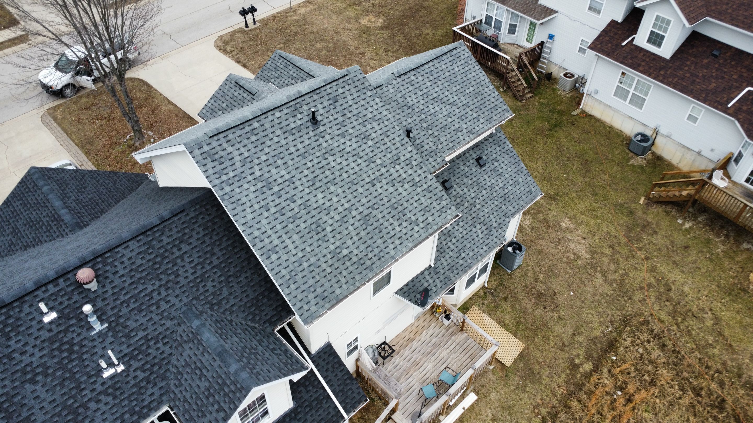 Residential Roofing Install - Atlas Pinnacle Pristine Shingle - Color Hearthstone by Titan Commercial & Residential Roofing 