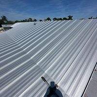 24ga 1.5" Mechanical Seam Mill Finish by Total Roofing System The Metal Roof Experts