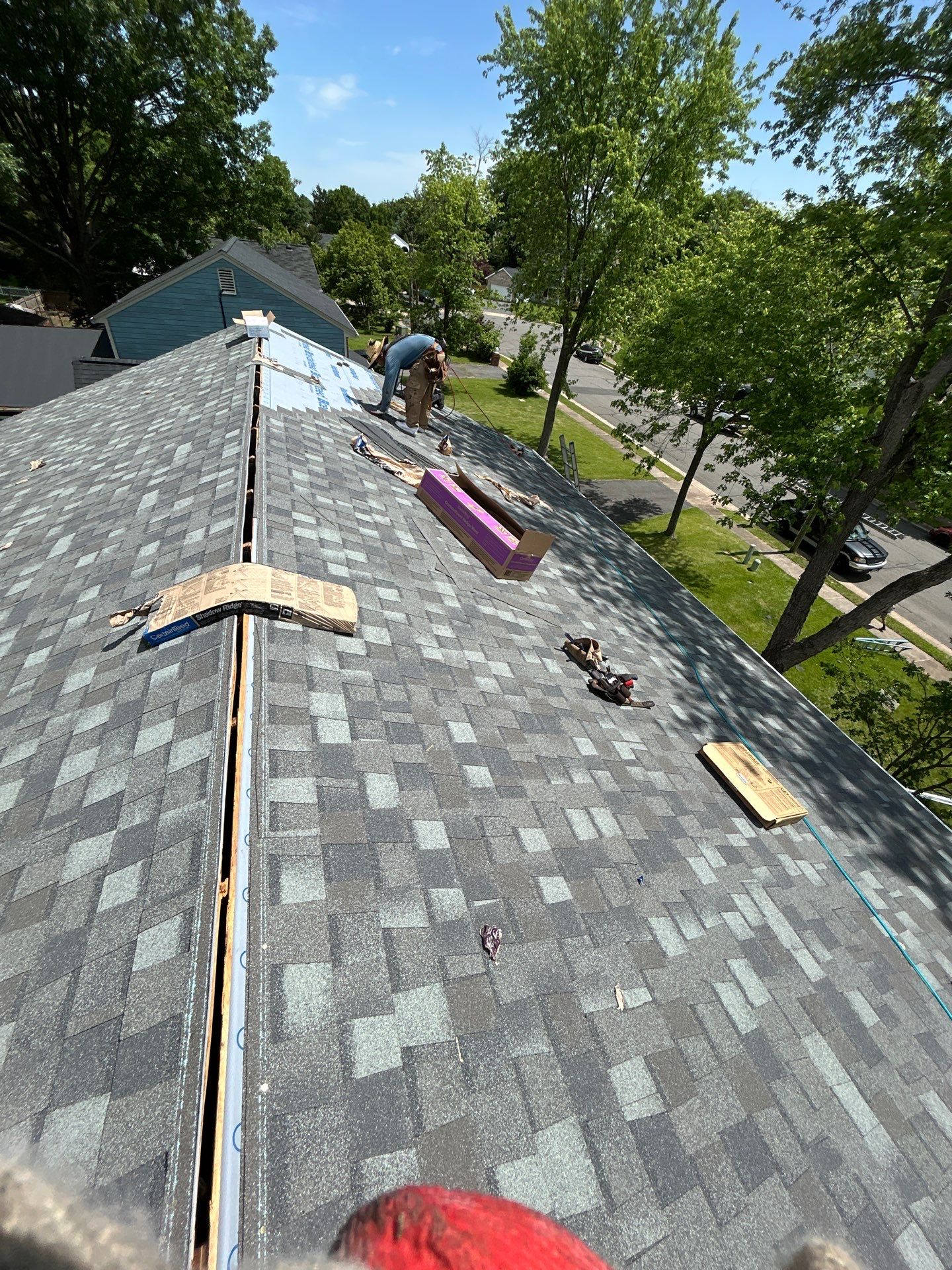 Manassas: Residential Roof Replacement with CertainTeed Landmark Pro in Max Def Georgetown Gray by RM Banning, Inc.