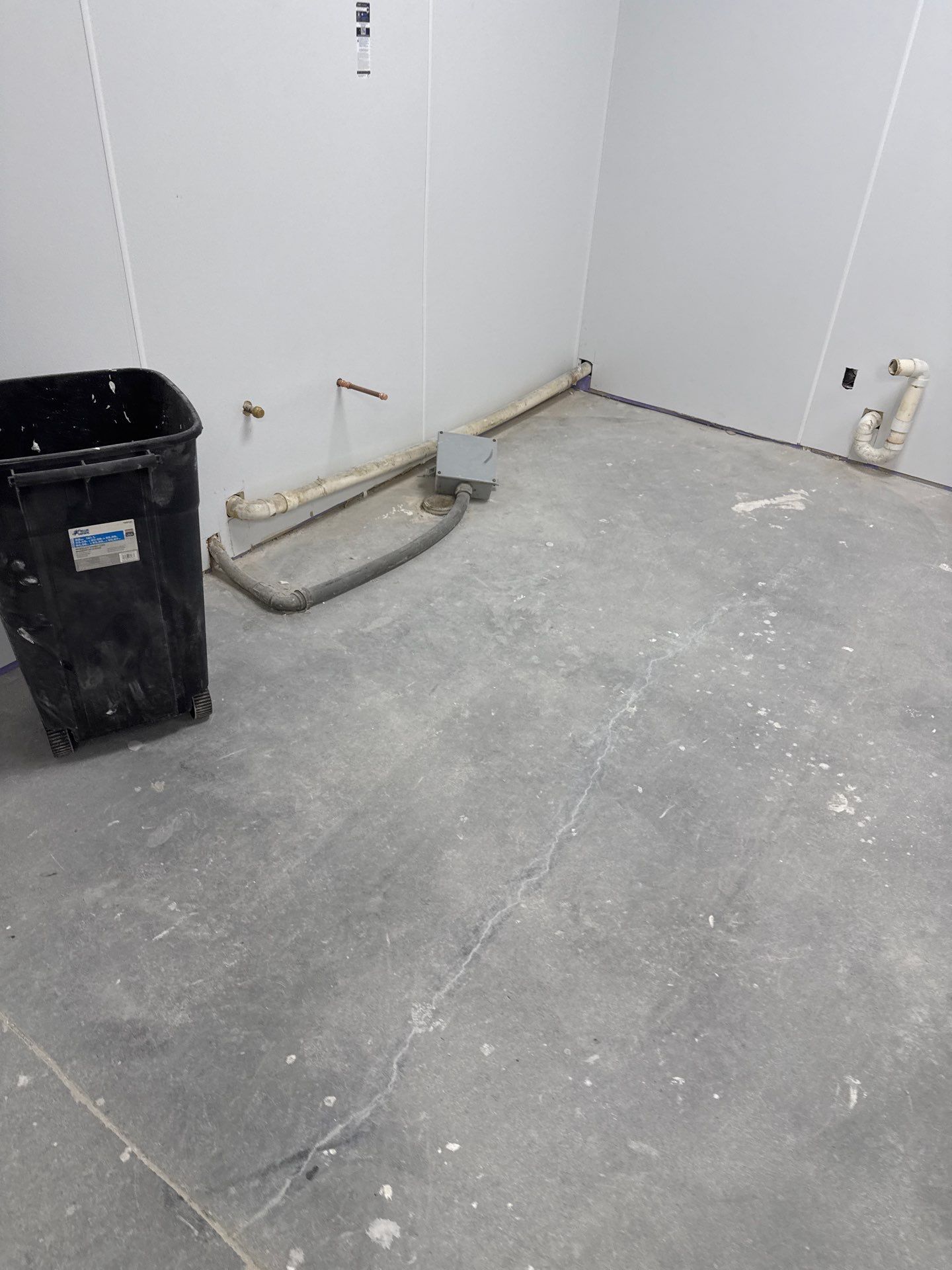 Commercial Kitchen Floor Remodel at Elks, Winchester, VA by Tailored Concrete Coatings