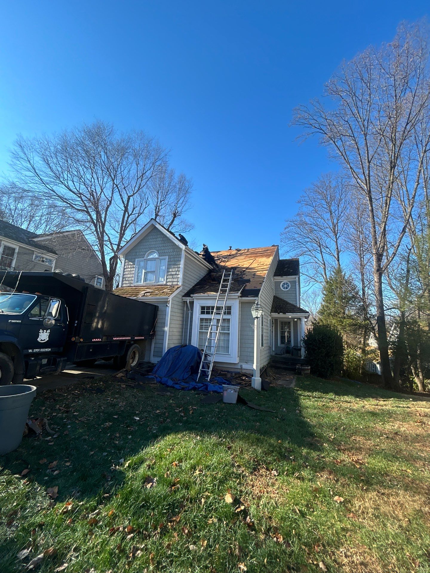 Reston :  Residential Roof Replacement with Brava Synthetic Cedar Shake Class C Natural  by RM Banning, Inc.