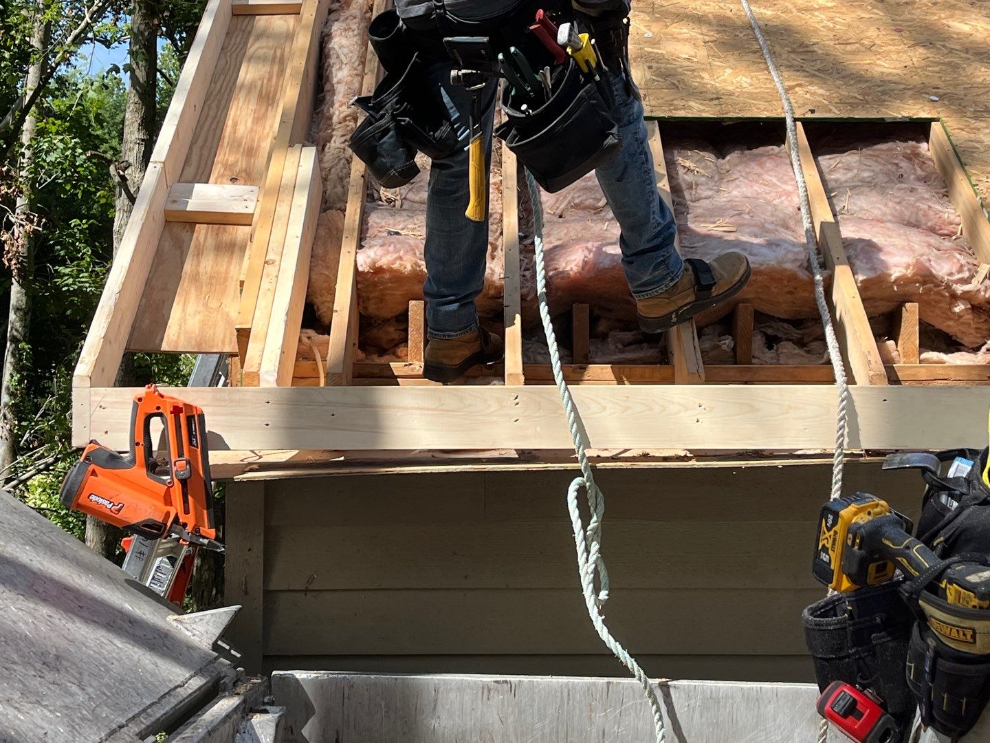 Residential Roofing Installation using Duration Series Shingles - Onyx Black by RoofX 