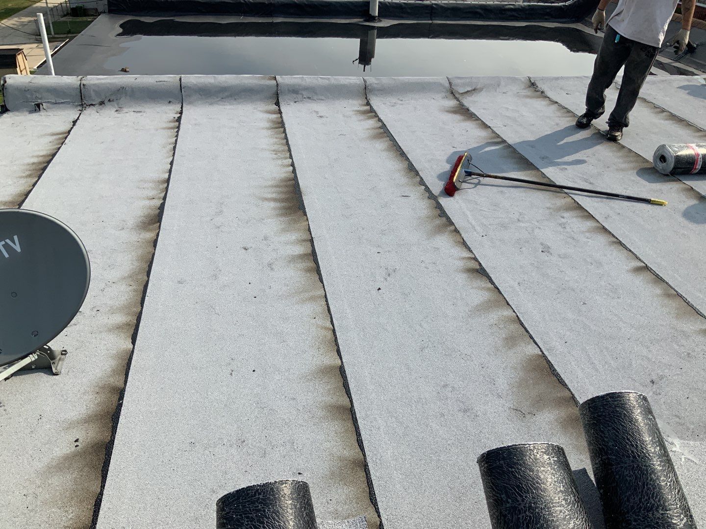 Residential Roofing Installation by Alpha Design Services