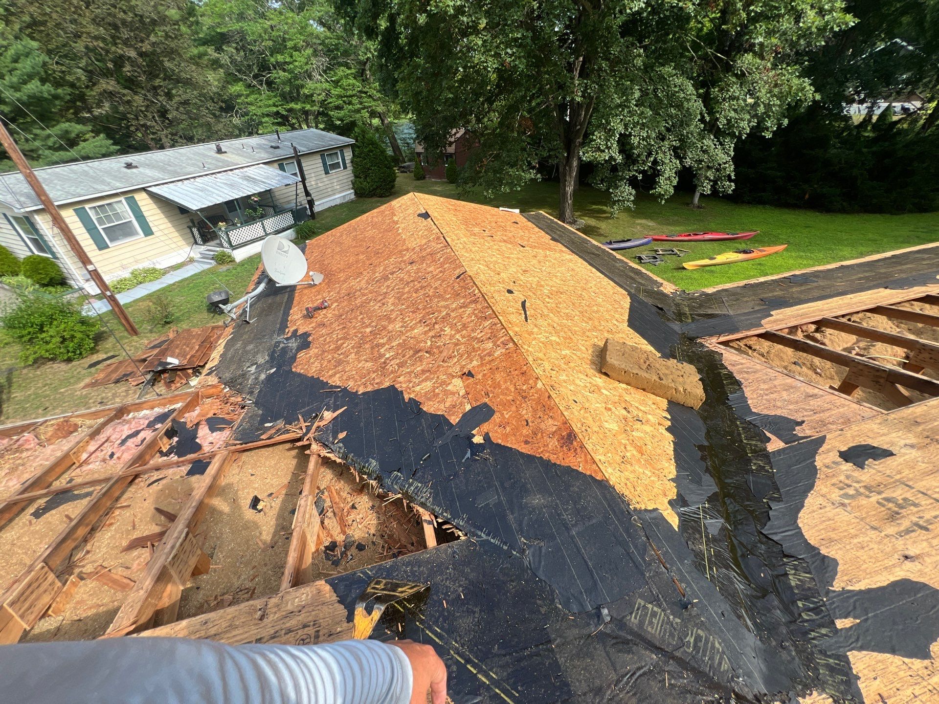 Owens Corning Roof Installation in Nashua, New Hampshire by Tall pine roofing