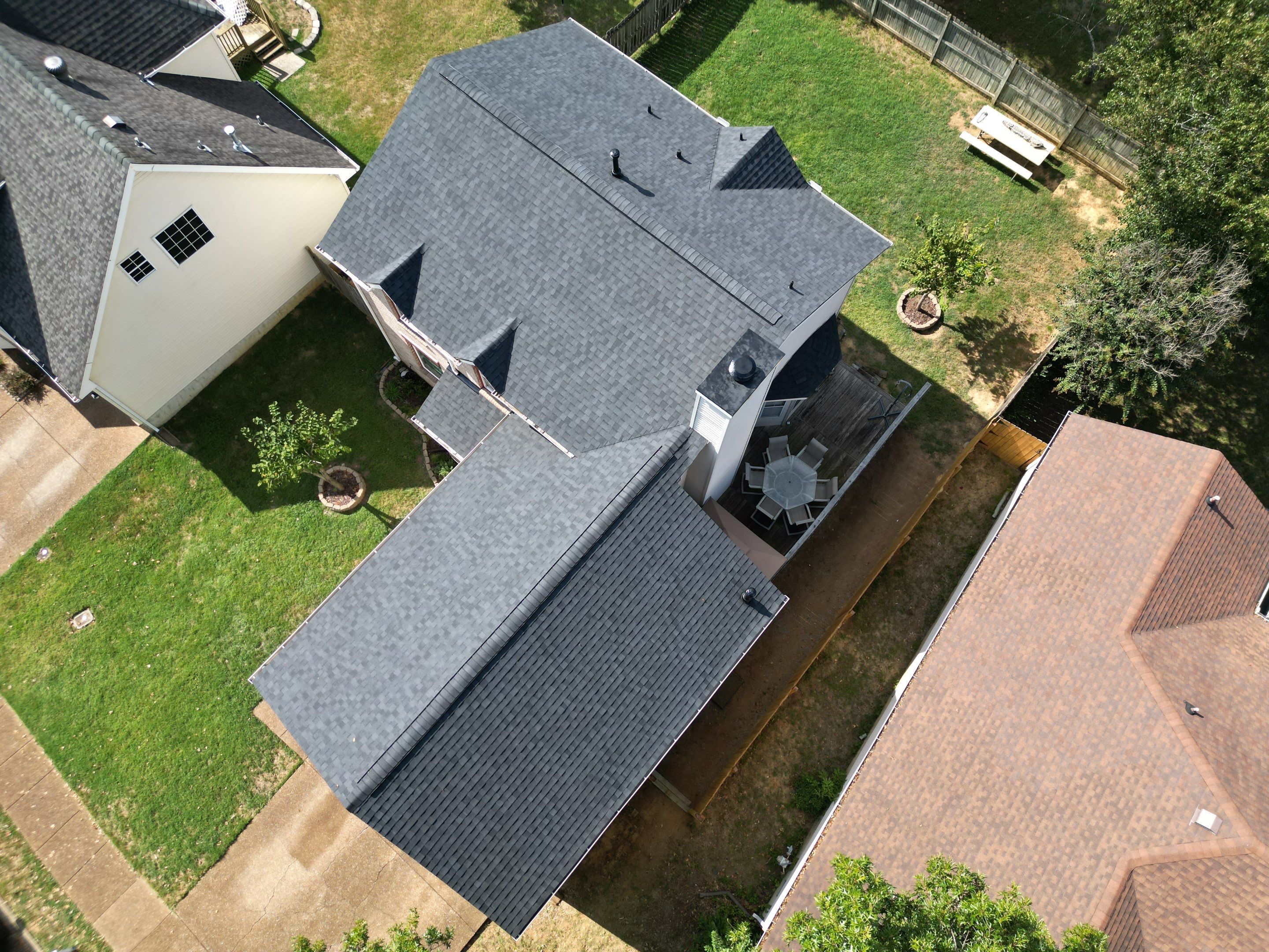 Moire Black Re-Roof by Royal House LLC