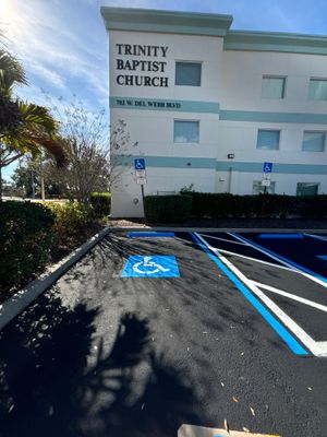 Trinity Baptist Church - Sealcoat and Stripe