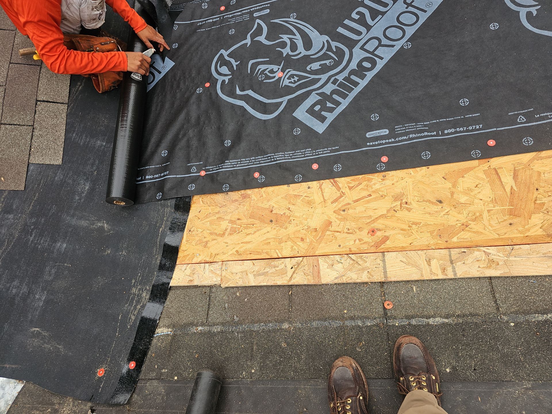 Residential Roofing Installation using Owen's Corning Duration (Lifetime) Shingles by Roof Repair Company