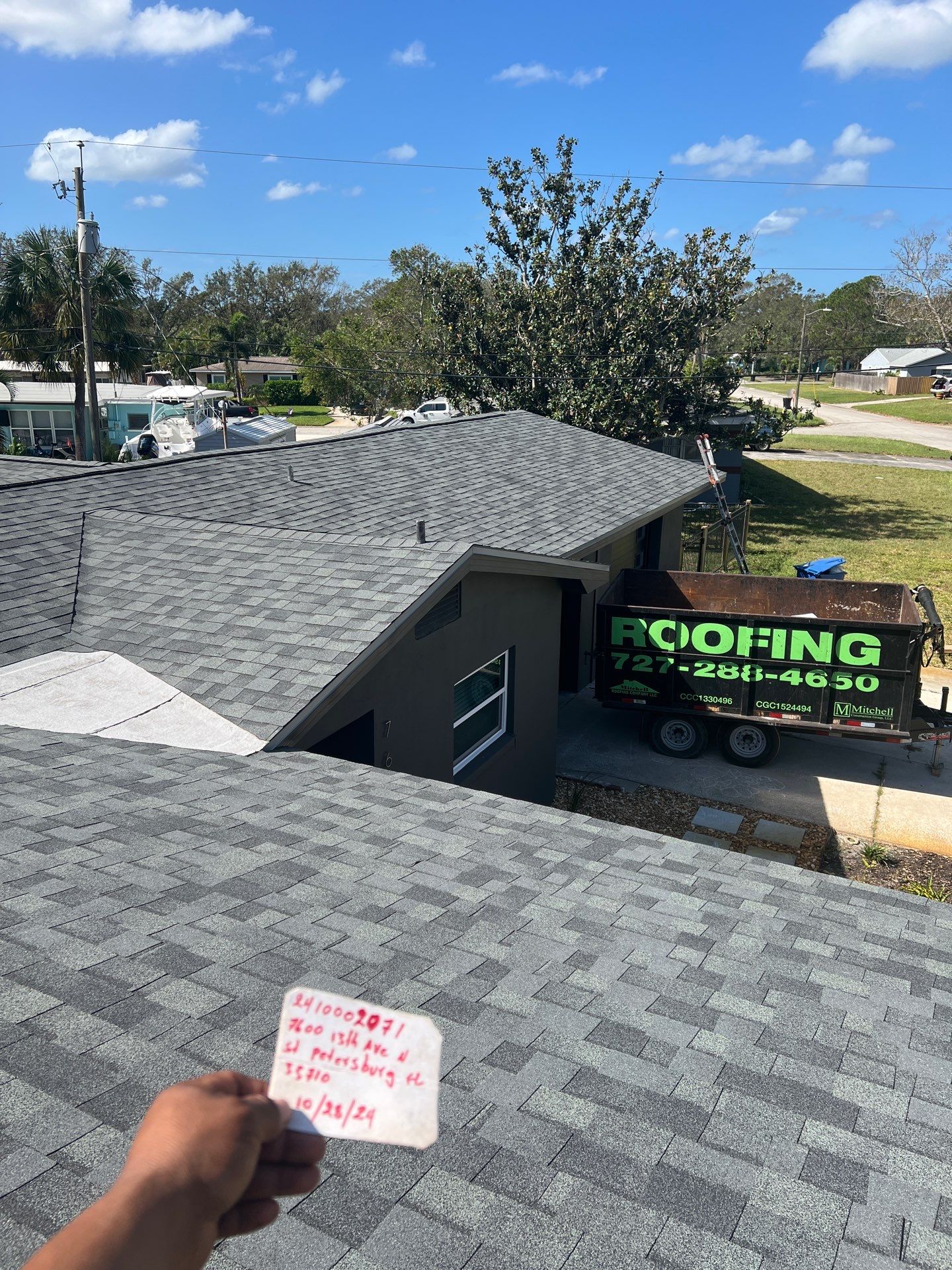 Project in St. Petersburg 33710 by Mitchell Roofing Company LLC 