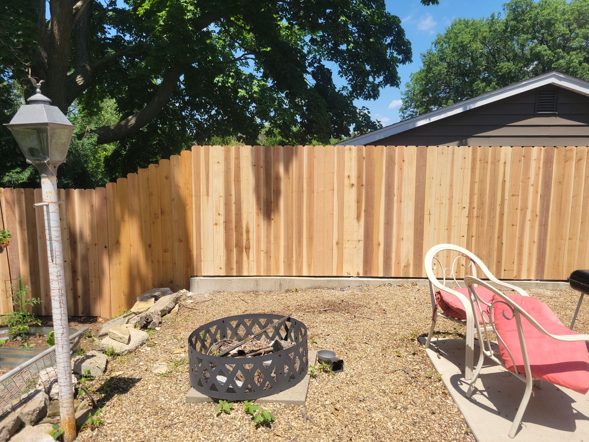 Project in Cedar Falls by Perfect Picket Fence and Stain