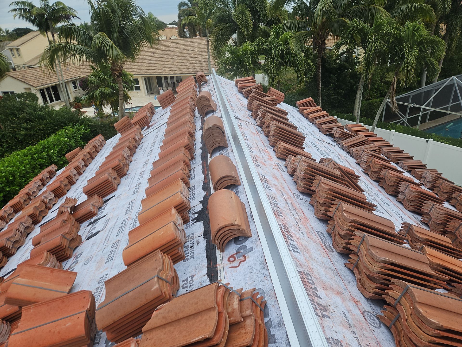 Residential Roofing Installation using WestLake Roofing Tile by BLUES BROTHERS ROOFING
