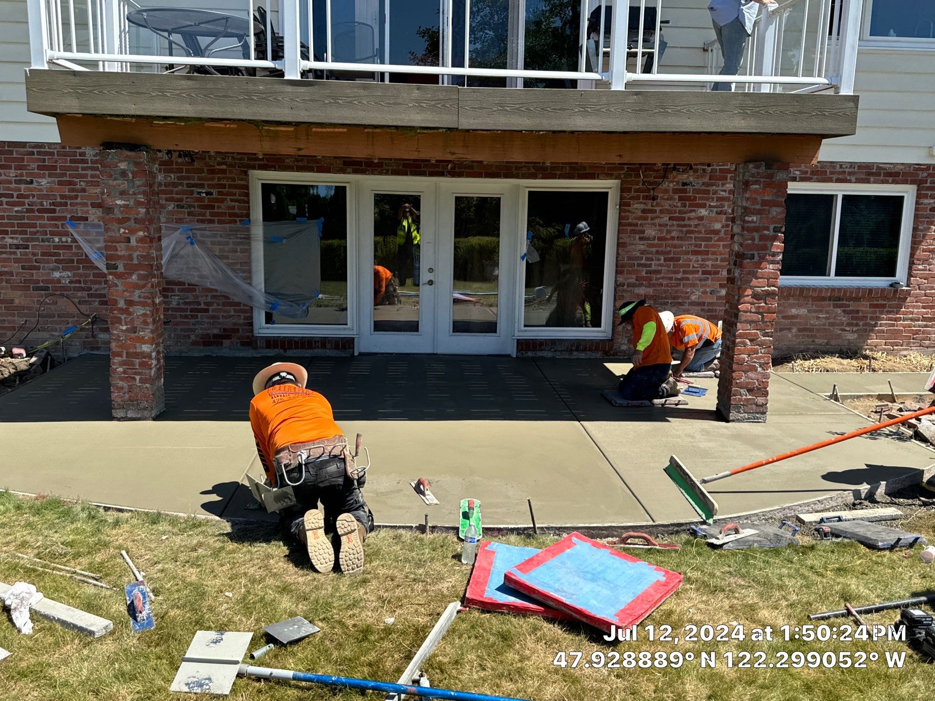 Susan | Concrete Patio by Jireh Asphalt & Concrete Inc 