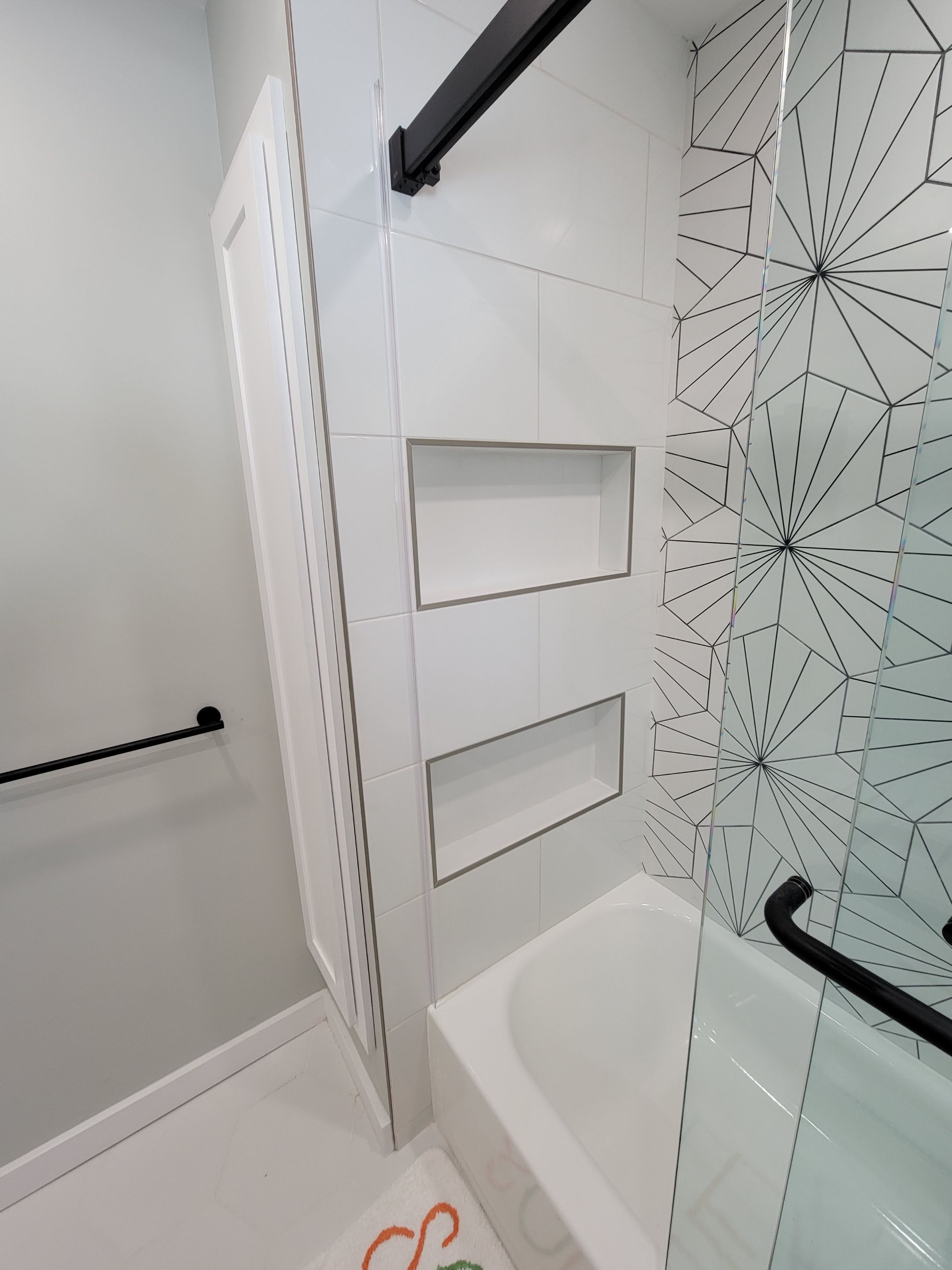 Kids bathroom Upgrade by Cedar Contractors Group, Inc.