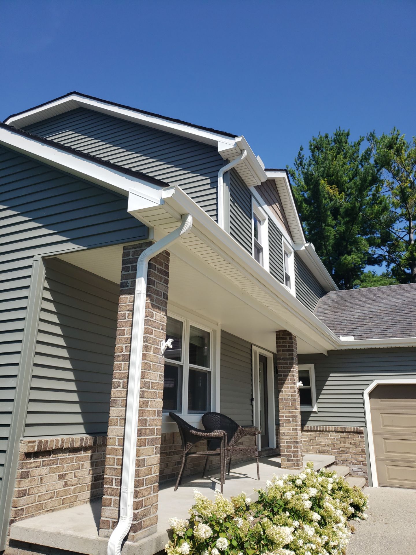 Siding Replacement using Norandex Vinyl Siding by Bloomfield Construction & Restoration