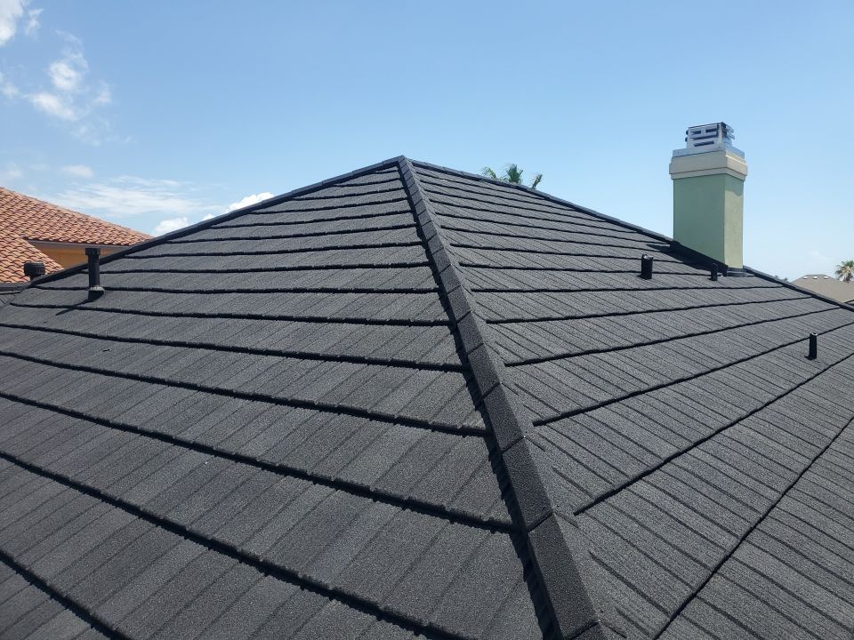 Residential Roofing Installation using Tilcor Stone Coated Steel Roofing by Lighthouse Roofing
