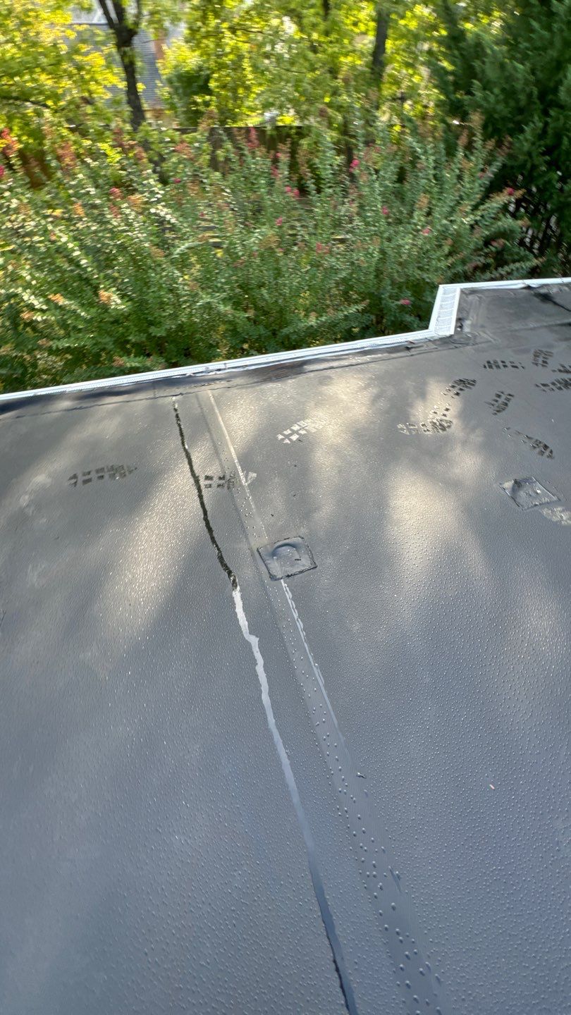 Alexandria: Residential Flat Roof Replacement with MuleHide TPO by RM Banning, Inc.