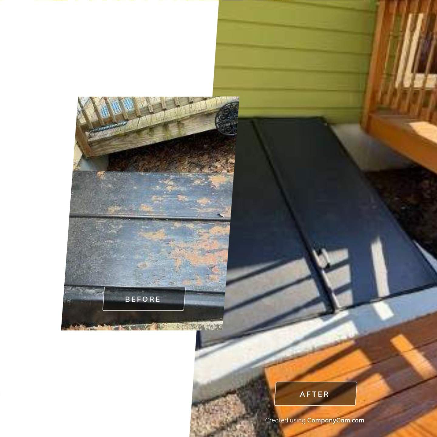 Exterior Painting and Deck Restoration for an Augusta Residence by Picture Perfect Pro Painting