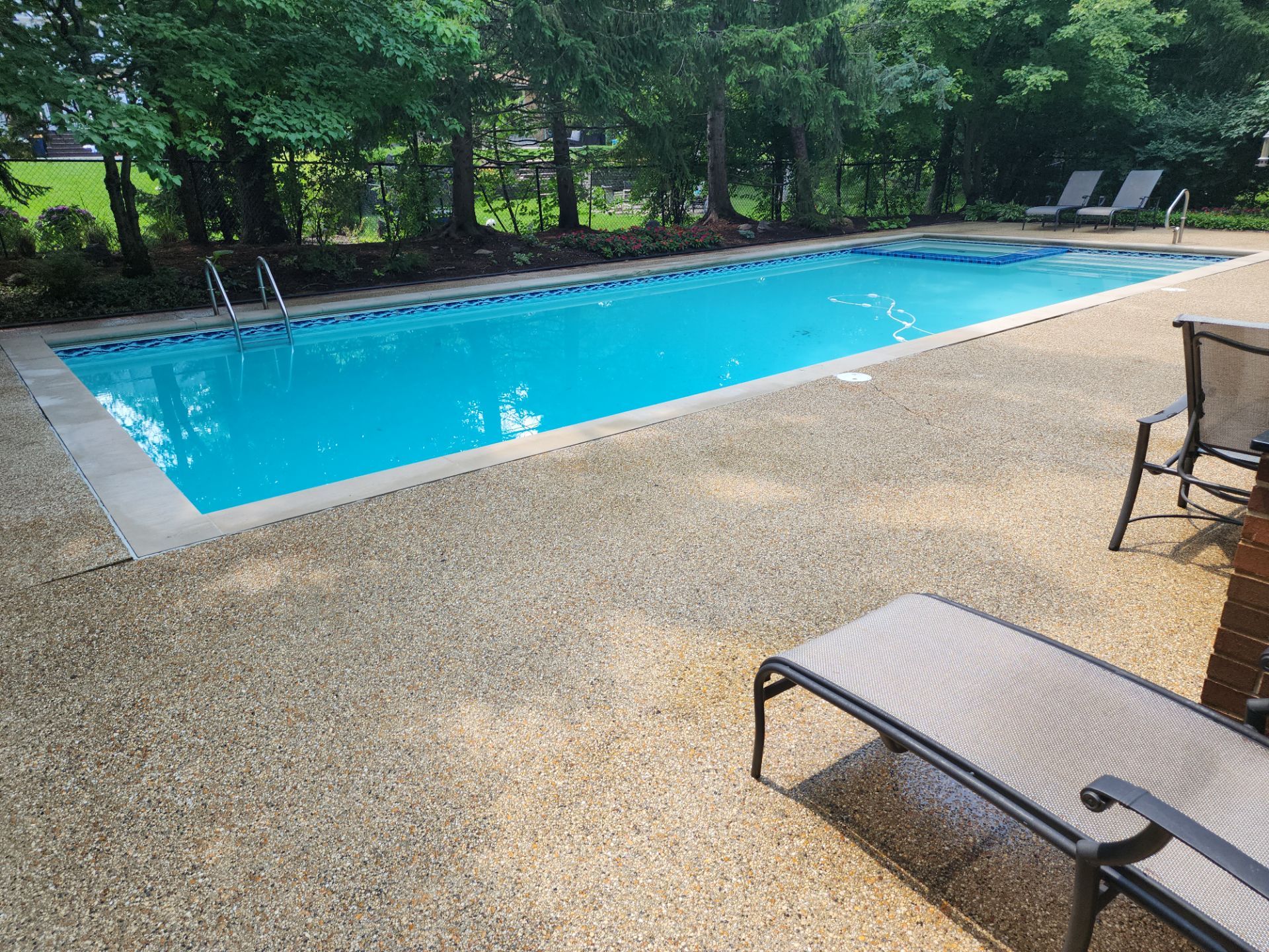 Highland Park brick cleaning by Northern Power Washing LLC.