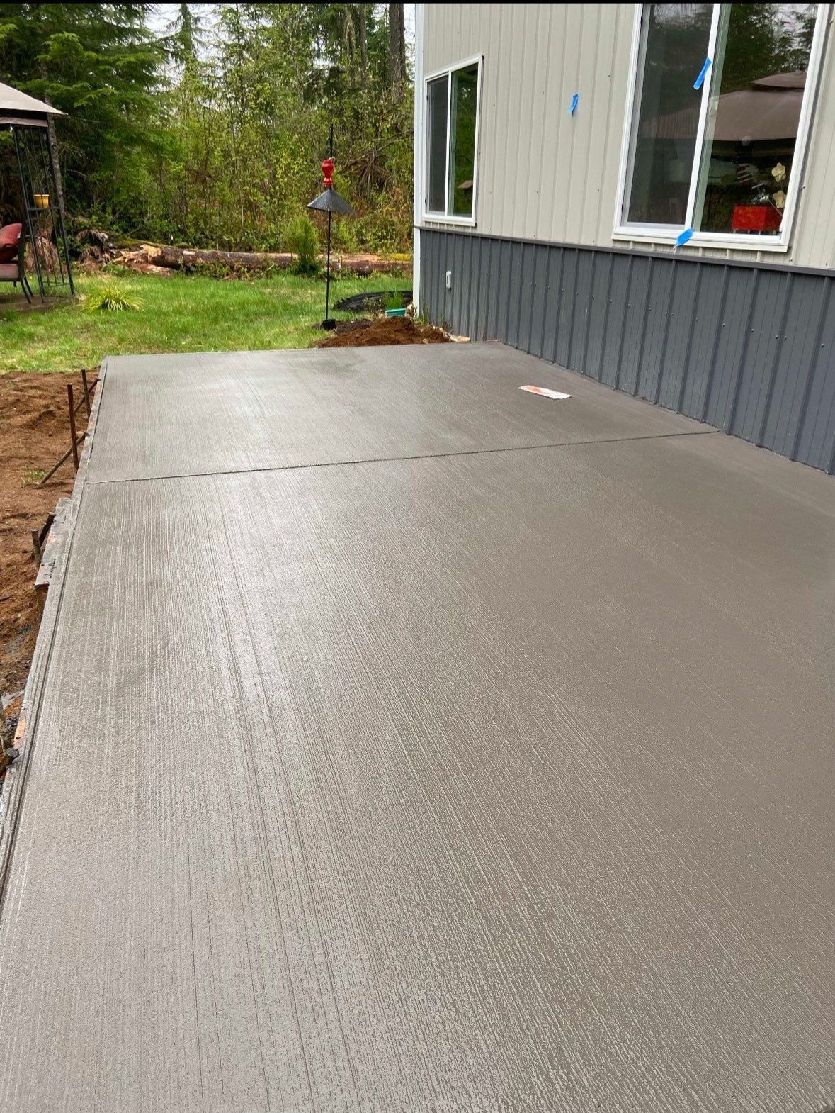 Jamie | Stamped Finish Patio, Concrete Project by Jireh Asphalt & Concrete Inc 